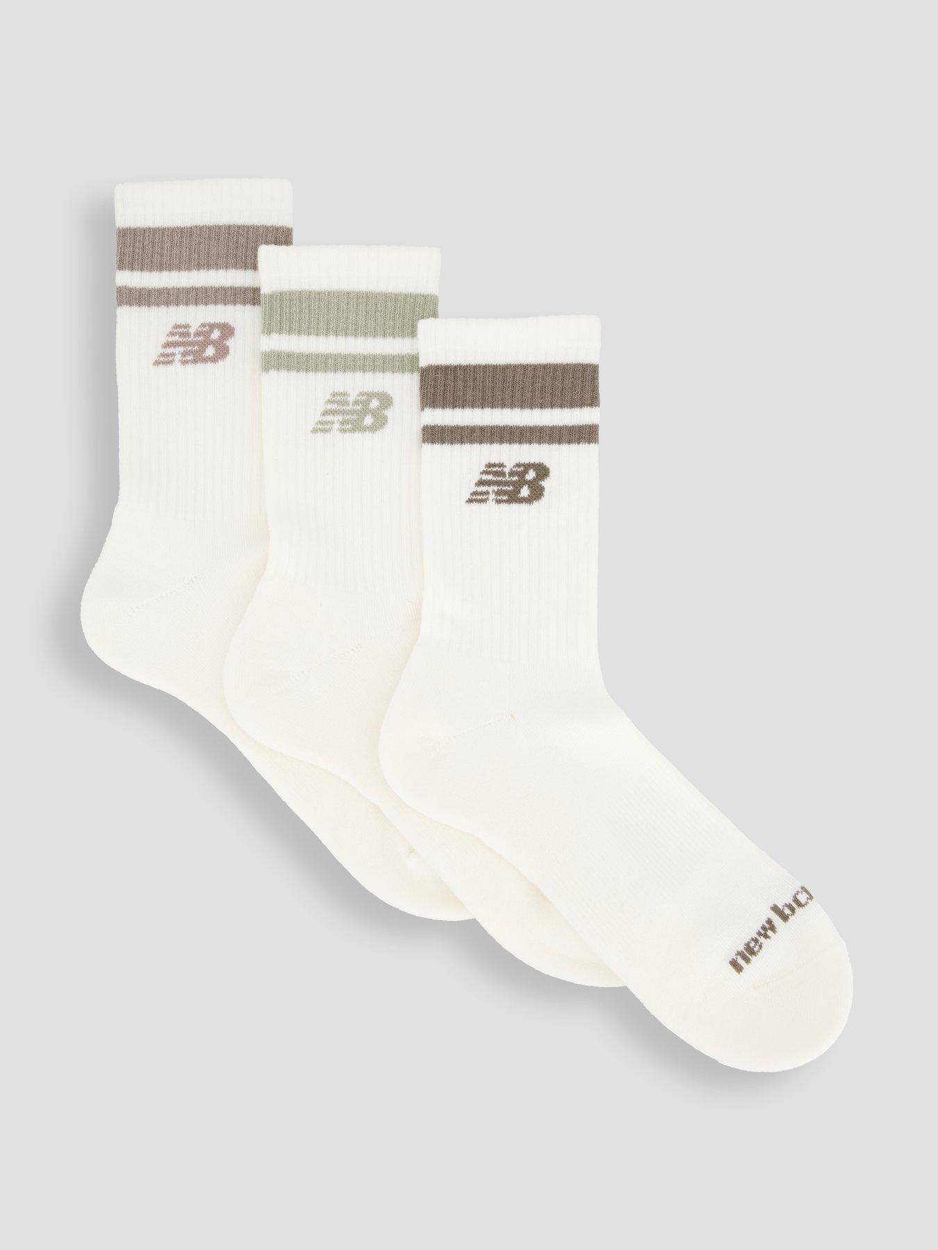 New Balance Everyday Stripe Midcalf - 3 Pack - Multi