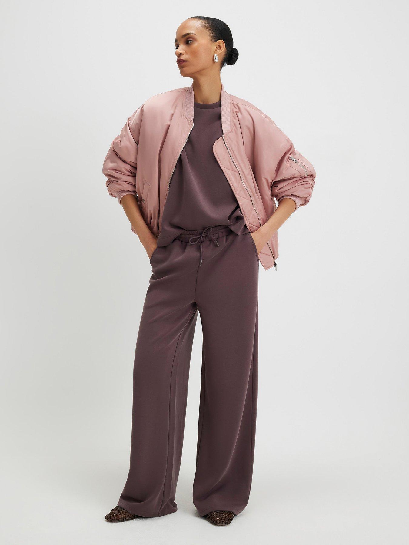 Image 3 of 4 of River Island Short Sleeve Premium Neo Swash Boxy Tee - Brown