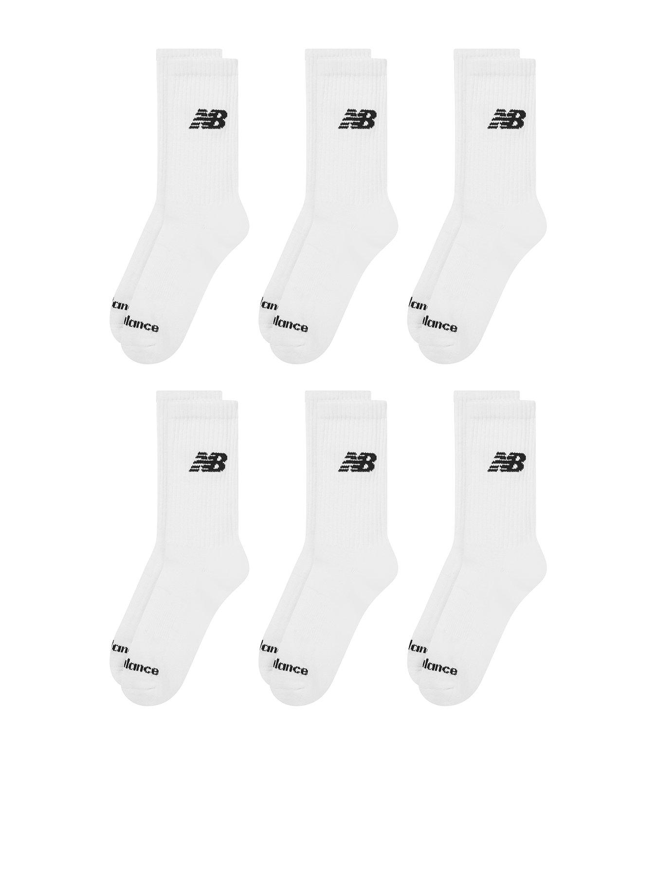 New Balance Everyday Seasonal Midcalf - 6 Pack - White