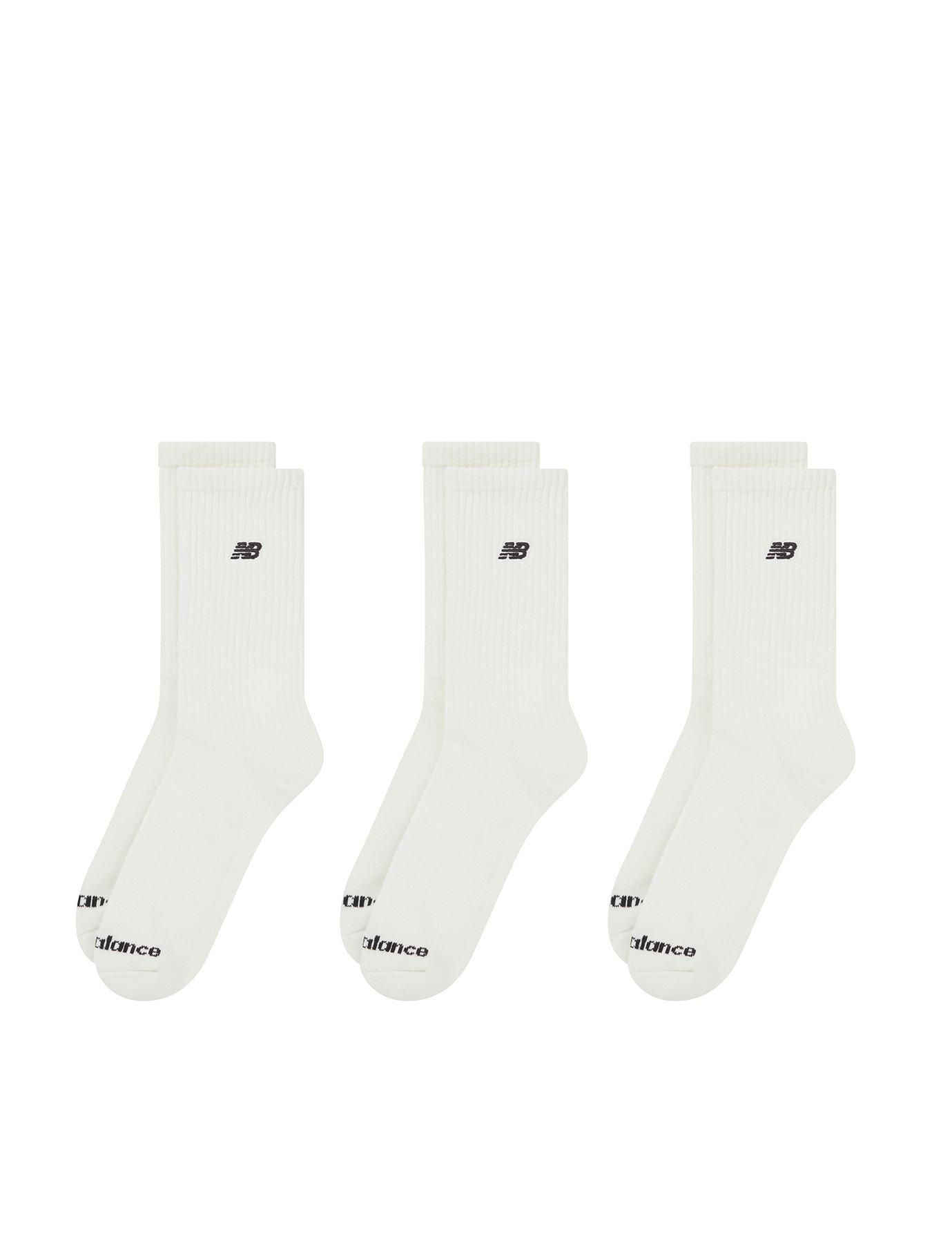 New Balance Nb Black Patch Logo Seasonal Crew - 3 Pack - Multi