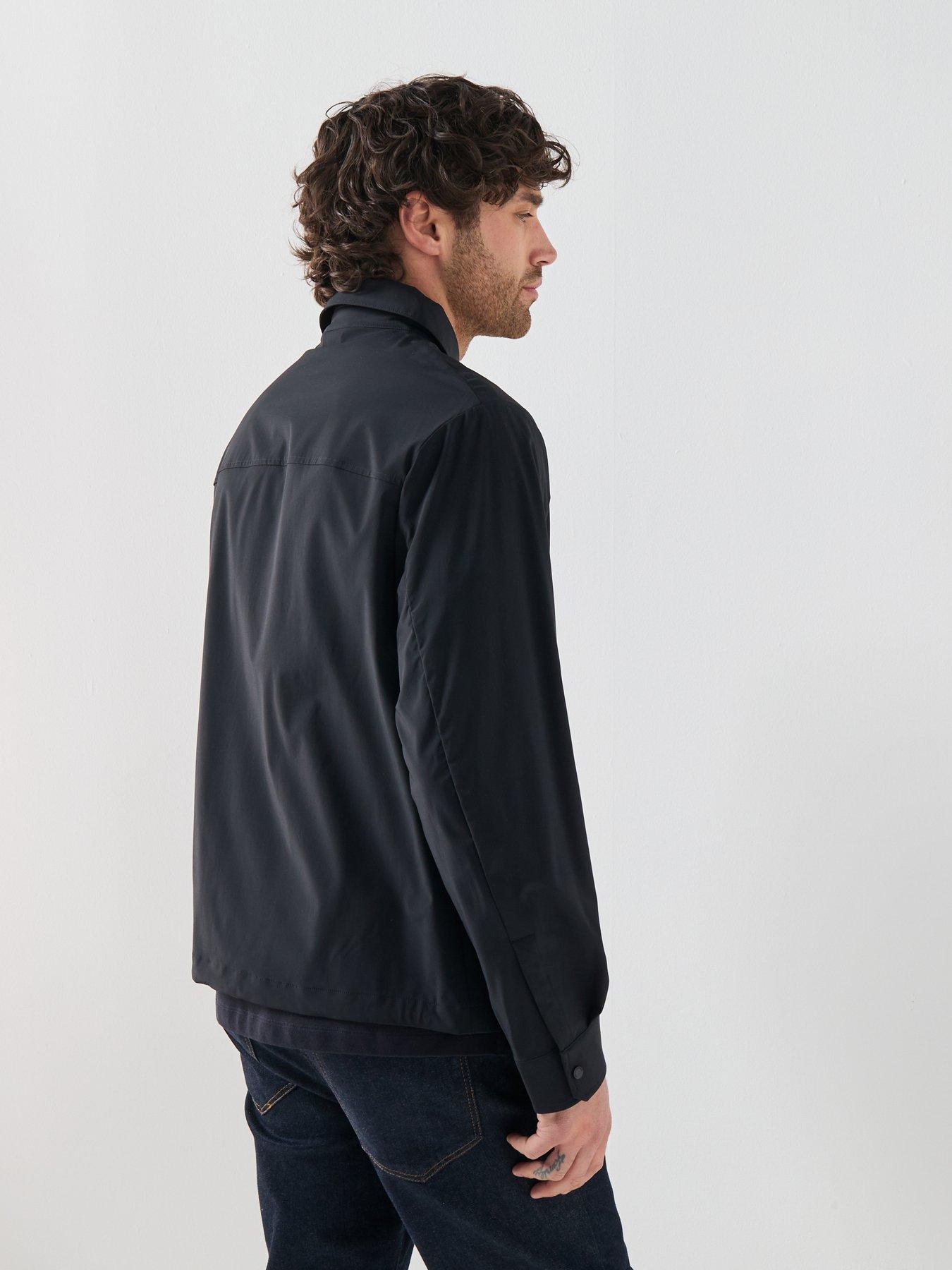 Image 2 of 6 of Armani Exchange Armani Exchange Harrington Jacket - Black