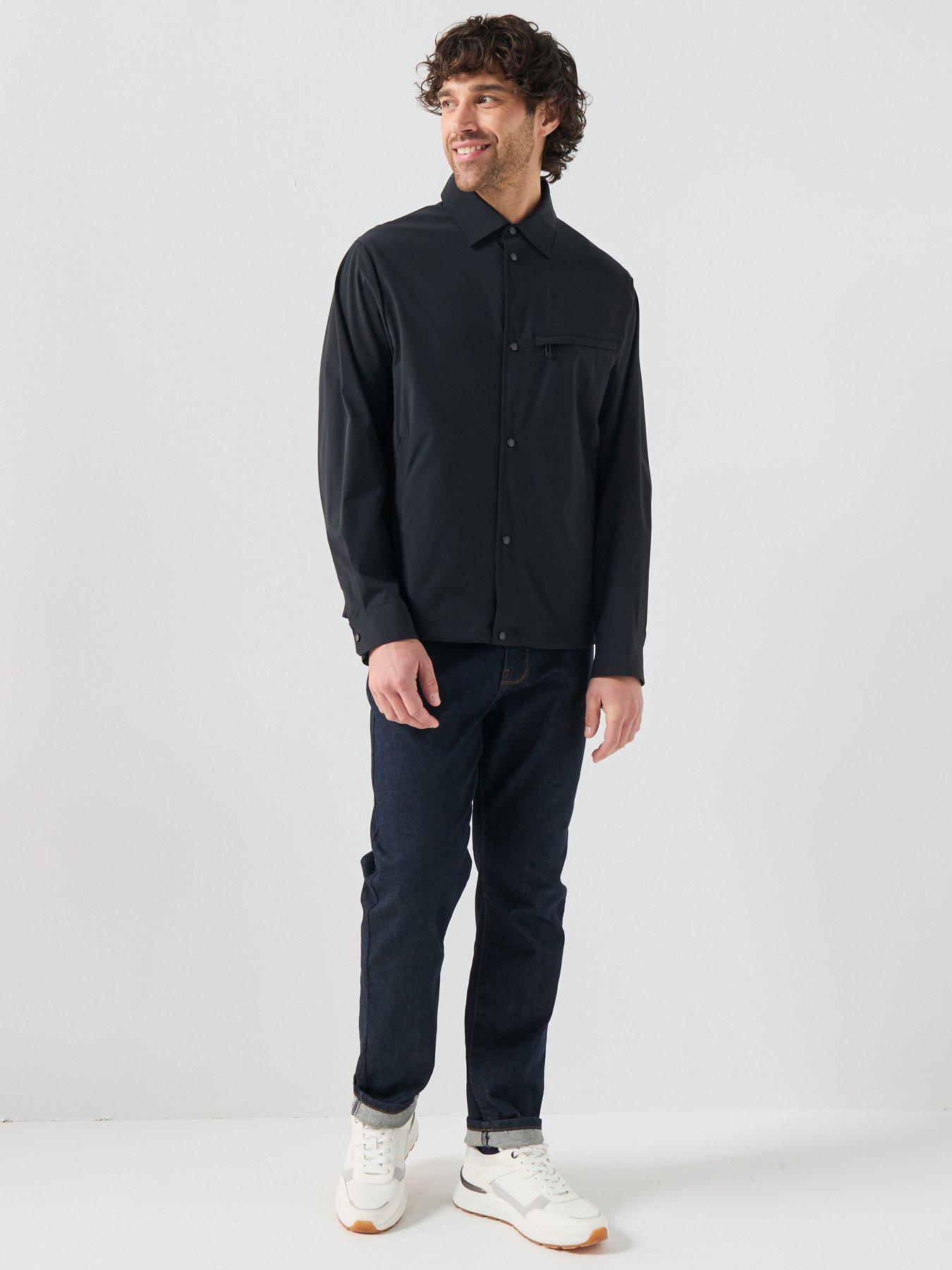 Image 3 of 6 of Armani Exchange Armani Exchange Harrington Jacket - Black