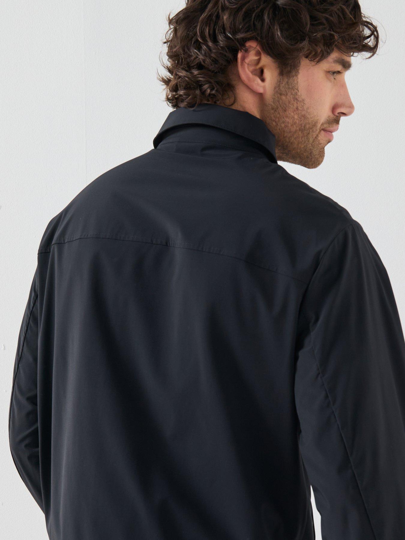 Image 4 of 6 of Armani Exchange Armani Exchange Harrington Jacket - Black