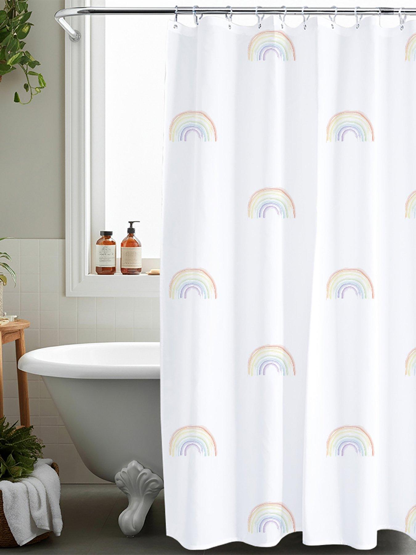 AQUALONA Rainbows Shower Curtain