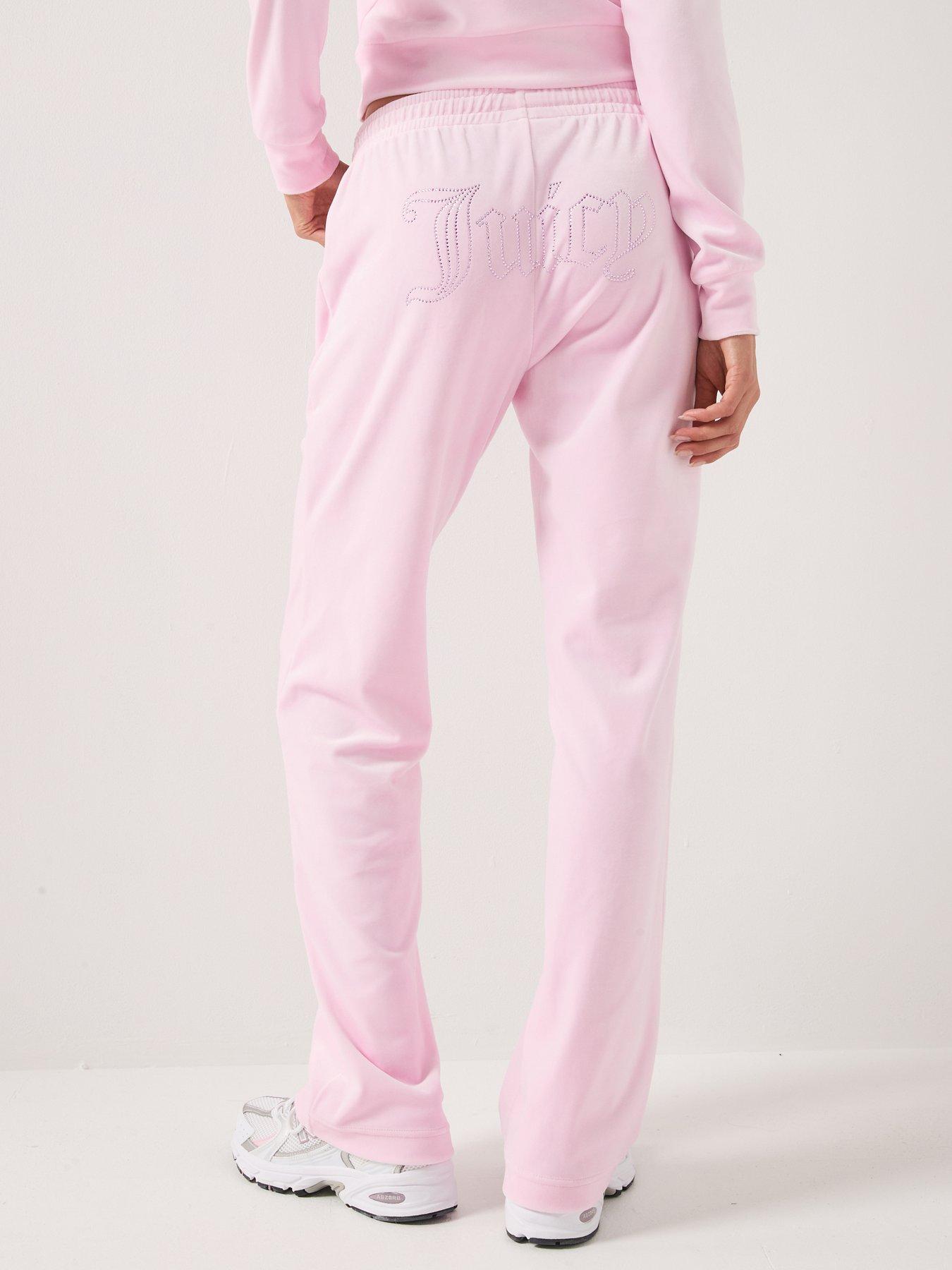 Image 2 of 6 of Juicy Couture Tina Col Out TR Joggers - Pink
