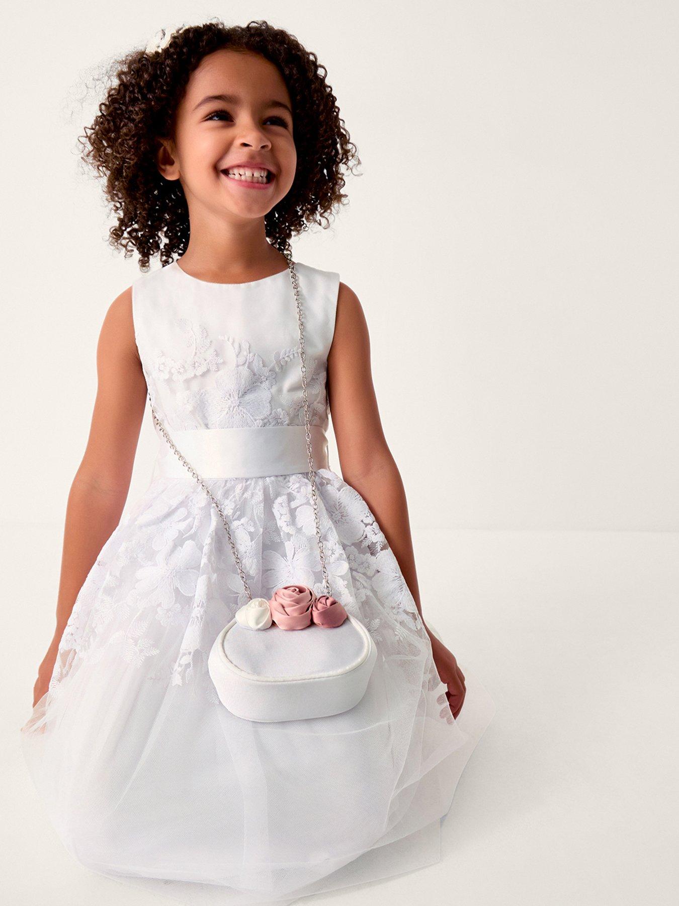Dresses | 3 to 5 years | Occasionwear | girl | White | 6/7 years | Kids  Clothes | Baby & Kids | Very