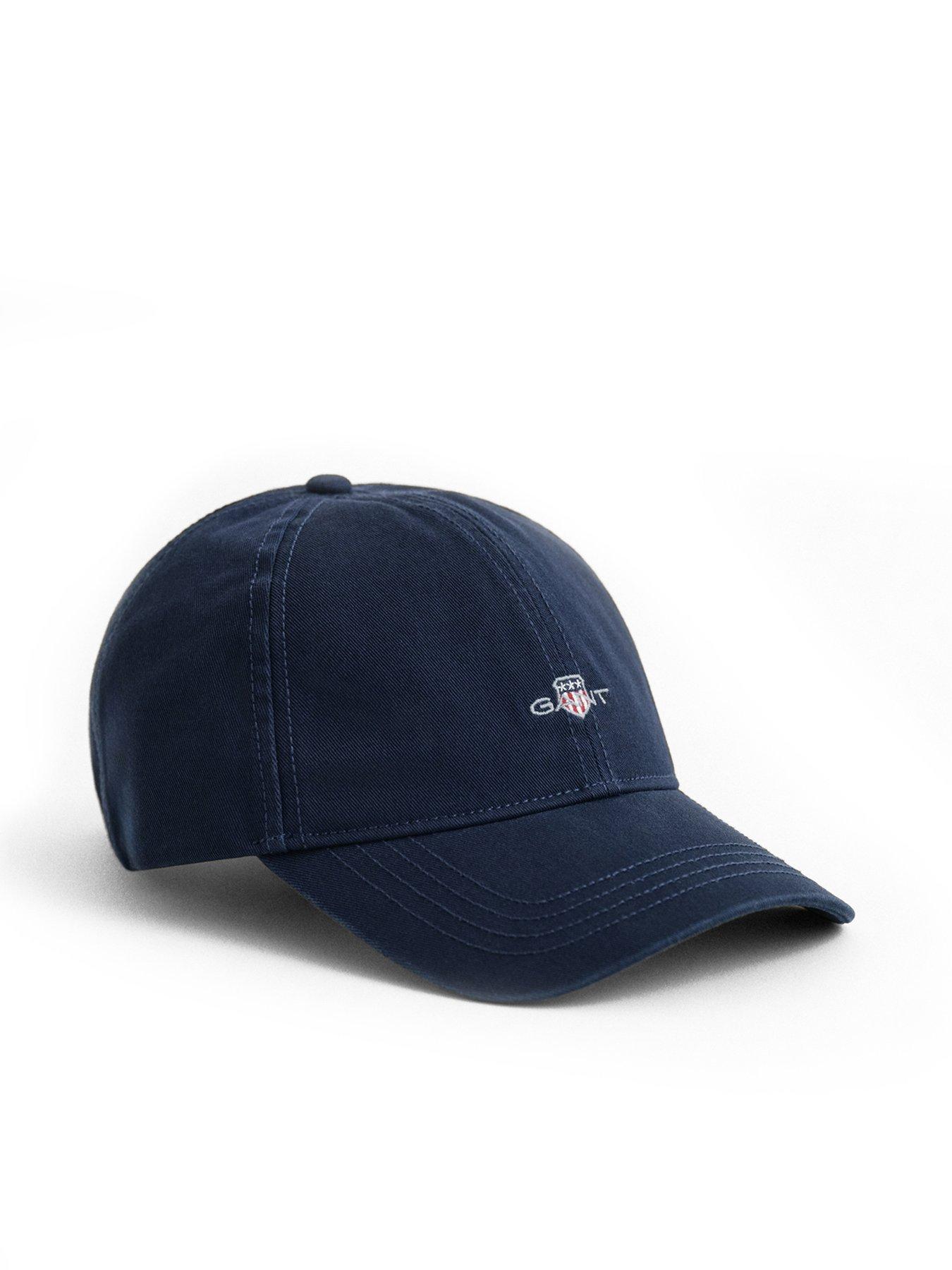 GANT Shield Cotton Twill Cap - Navy