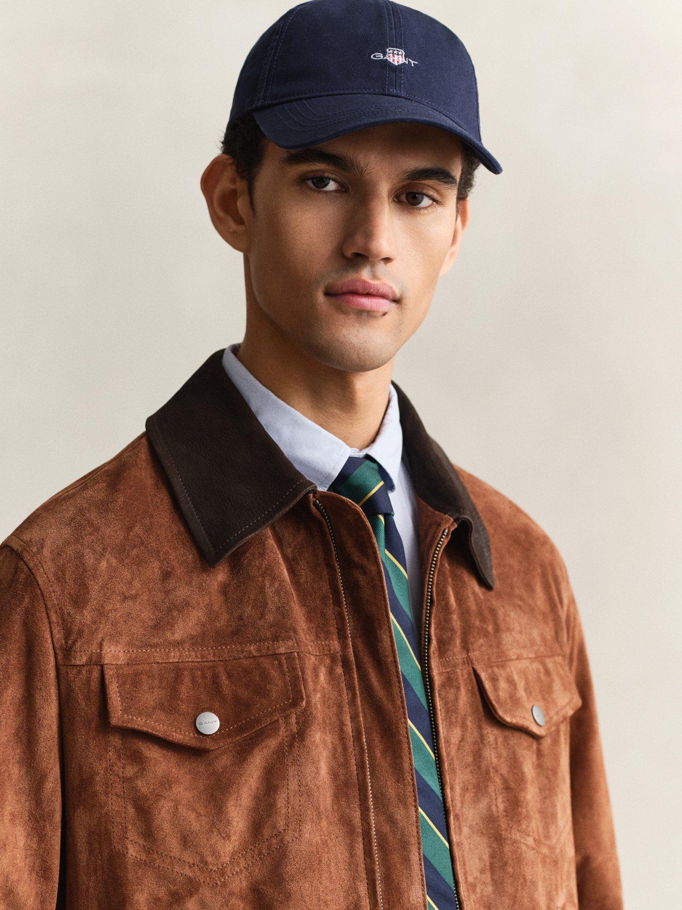 Image 2 of 3 of GANT Shield Cotton Twill Cap - Navy