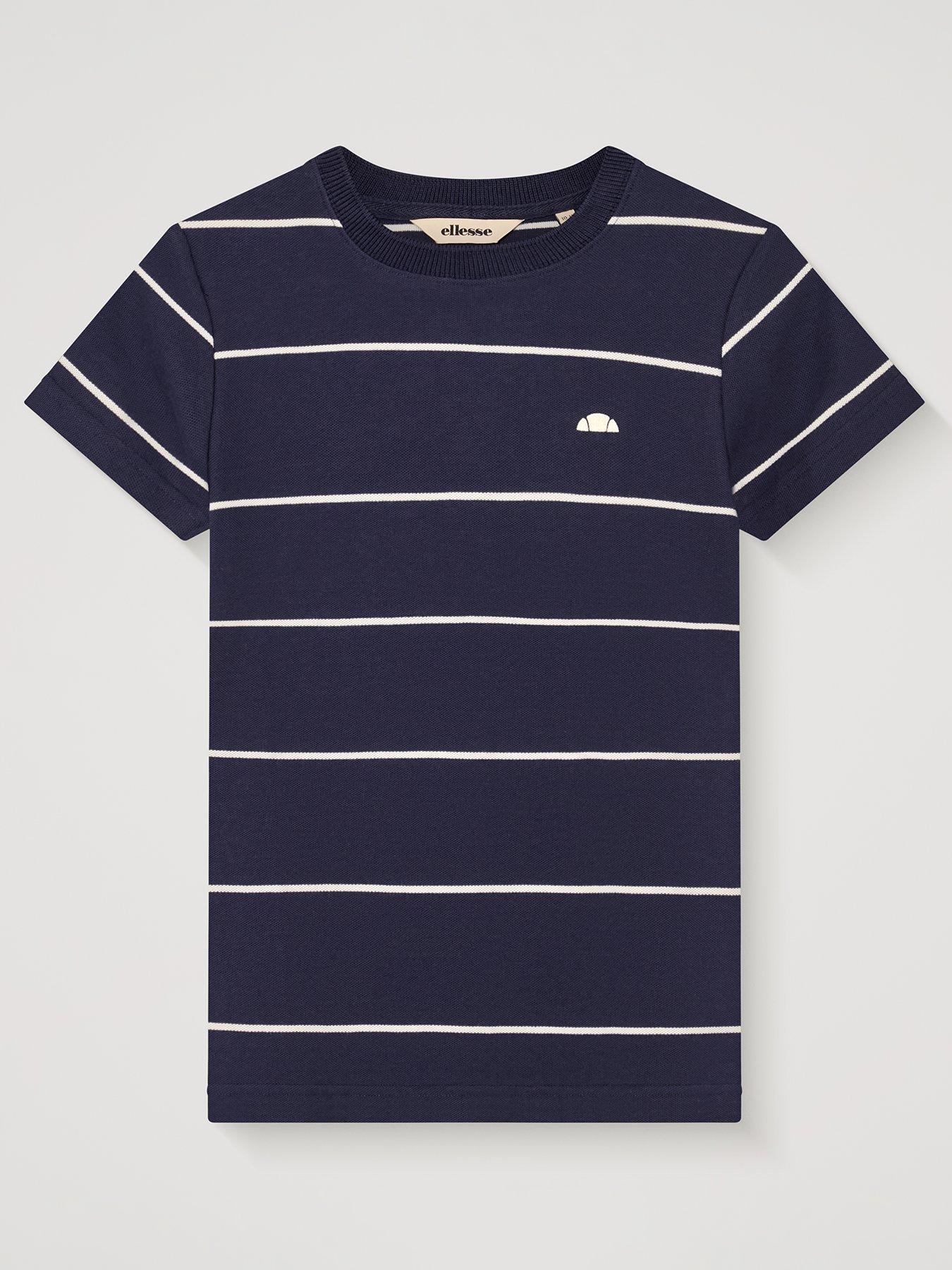 Ellesse Junior Boys Salorno T-Shirt, Navy, Size 8-9 Years