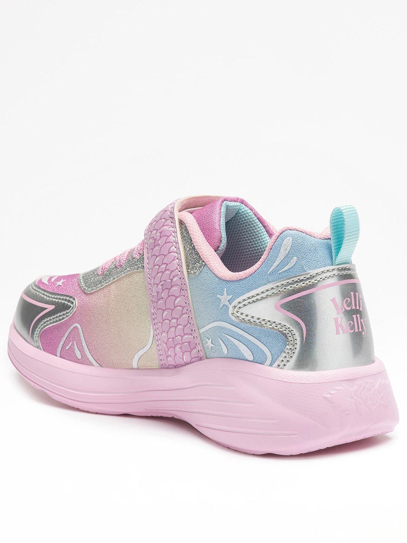 Image 3 of 5 of Lelli Kelly Mariel Scarpa Light-Up Trainer - Pink Multi