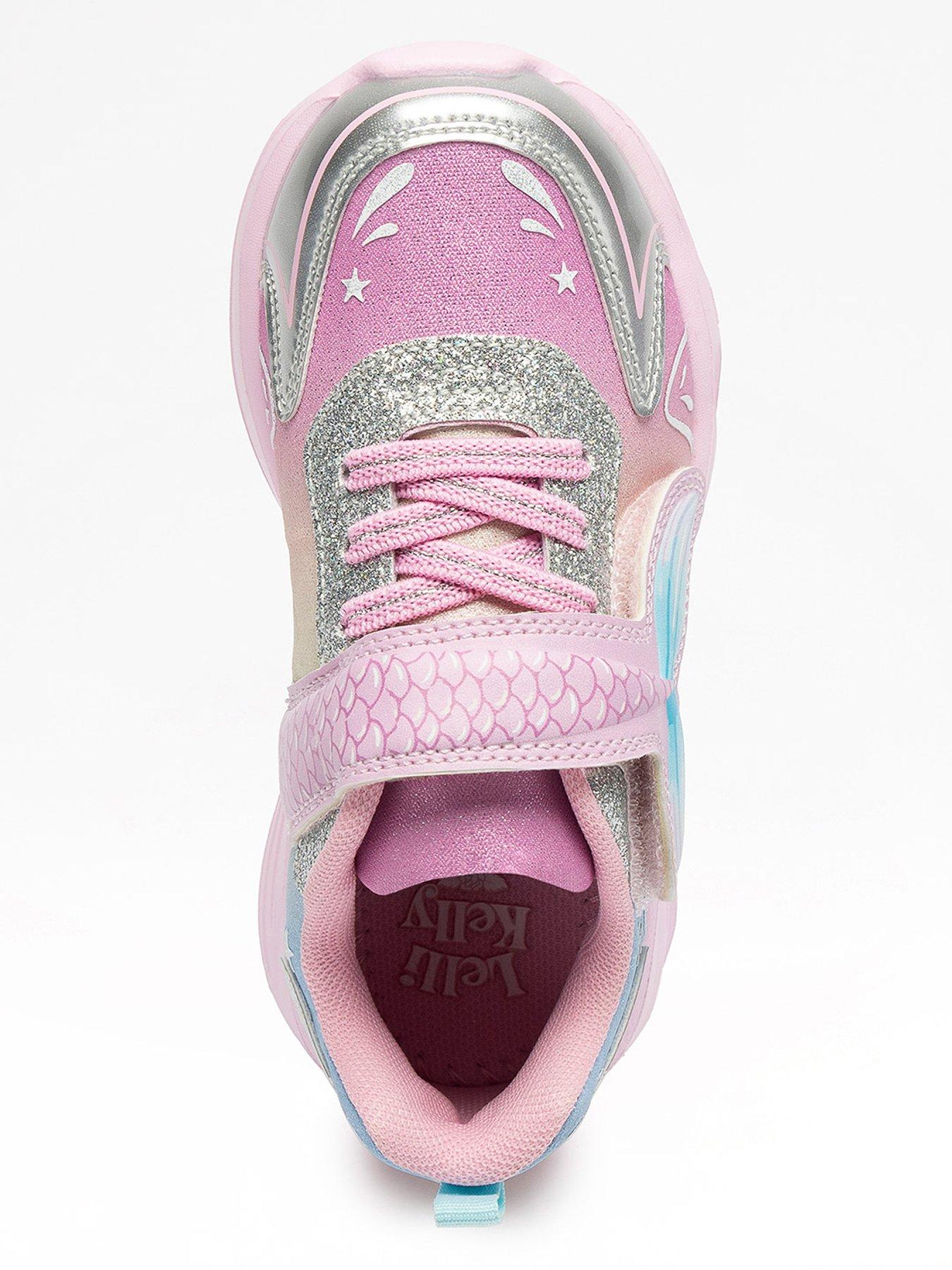Image 4 of 5 of Lelli Kelly Mariel Scarpa Light-Up Trainer - Pink Multi