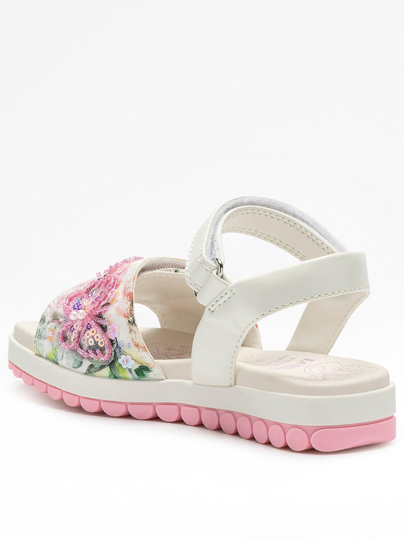 Image 2 of 4 of Lelli Kelly Serena Beaded Sandal - White