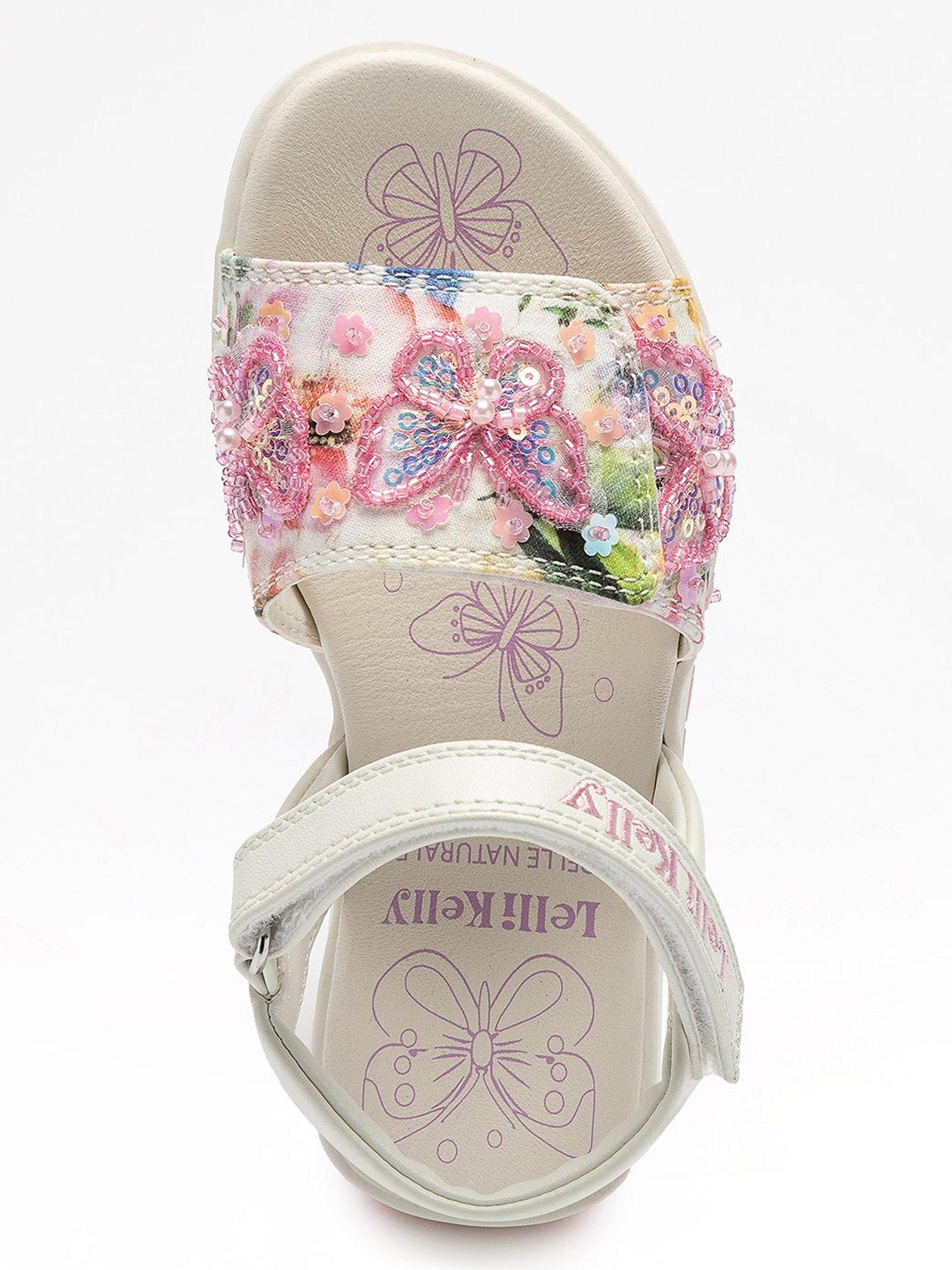 Image 3 of 4 of Lelli Kelly Serena Beaded Sandal - White