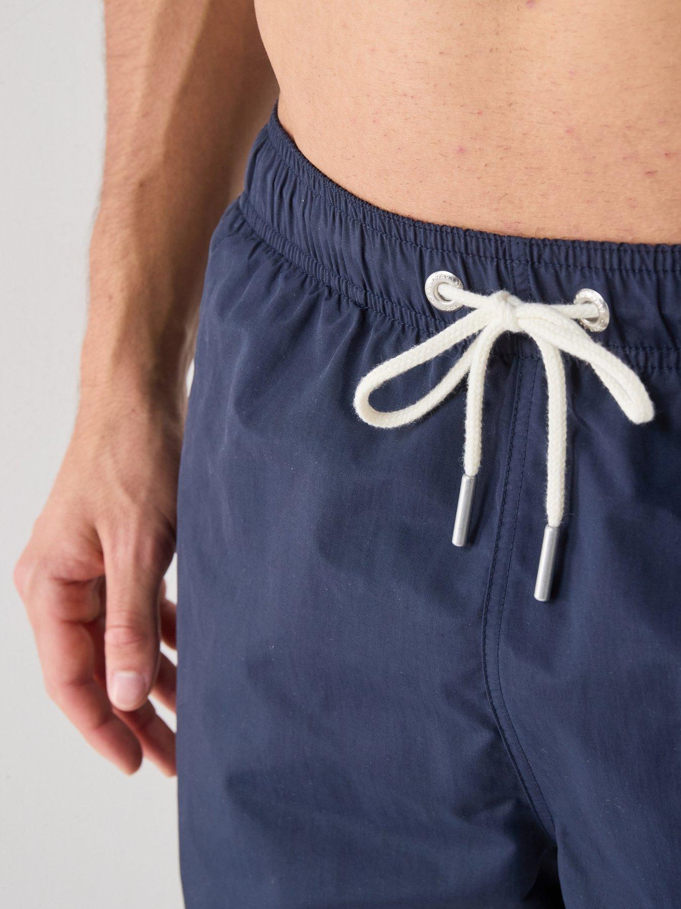 Image 5 of 6 of GANT Logo Swim Shorts - Navy