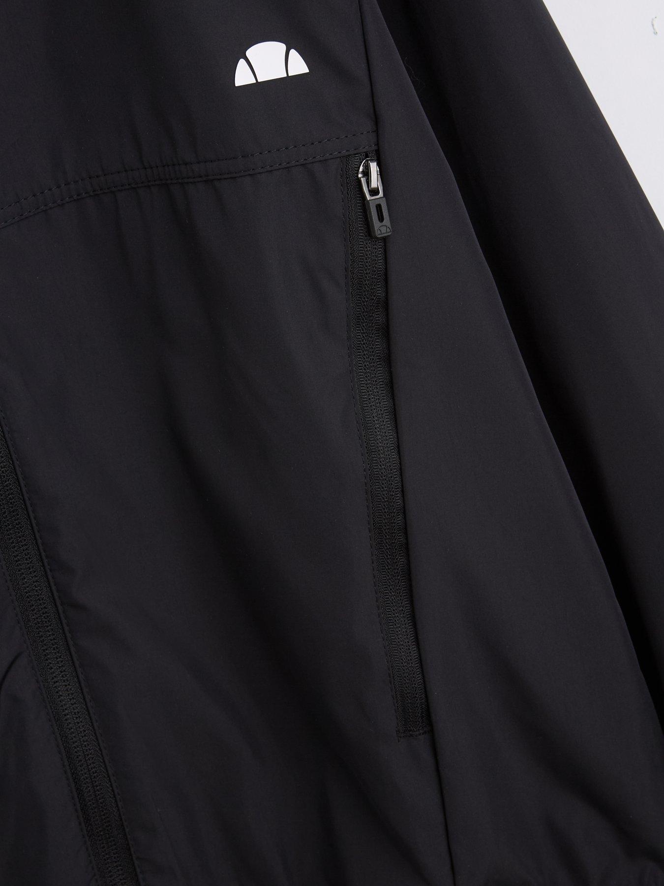 Image 3 of 5 of Ellesse Unisex Garbon Windrunner Jacket - Black