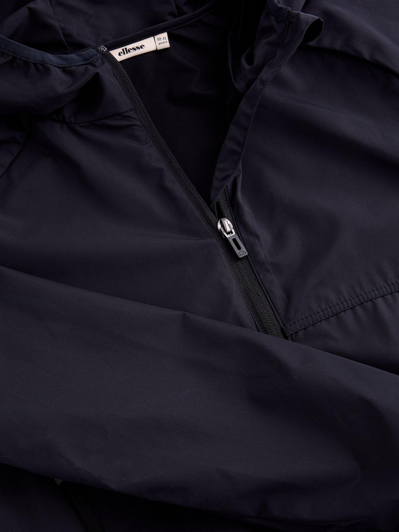 Image 4 of 5 of Ellesse Unisex Garbon Windrunner Jacket - Black