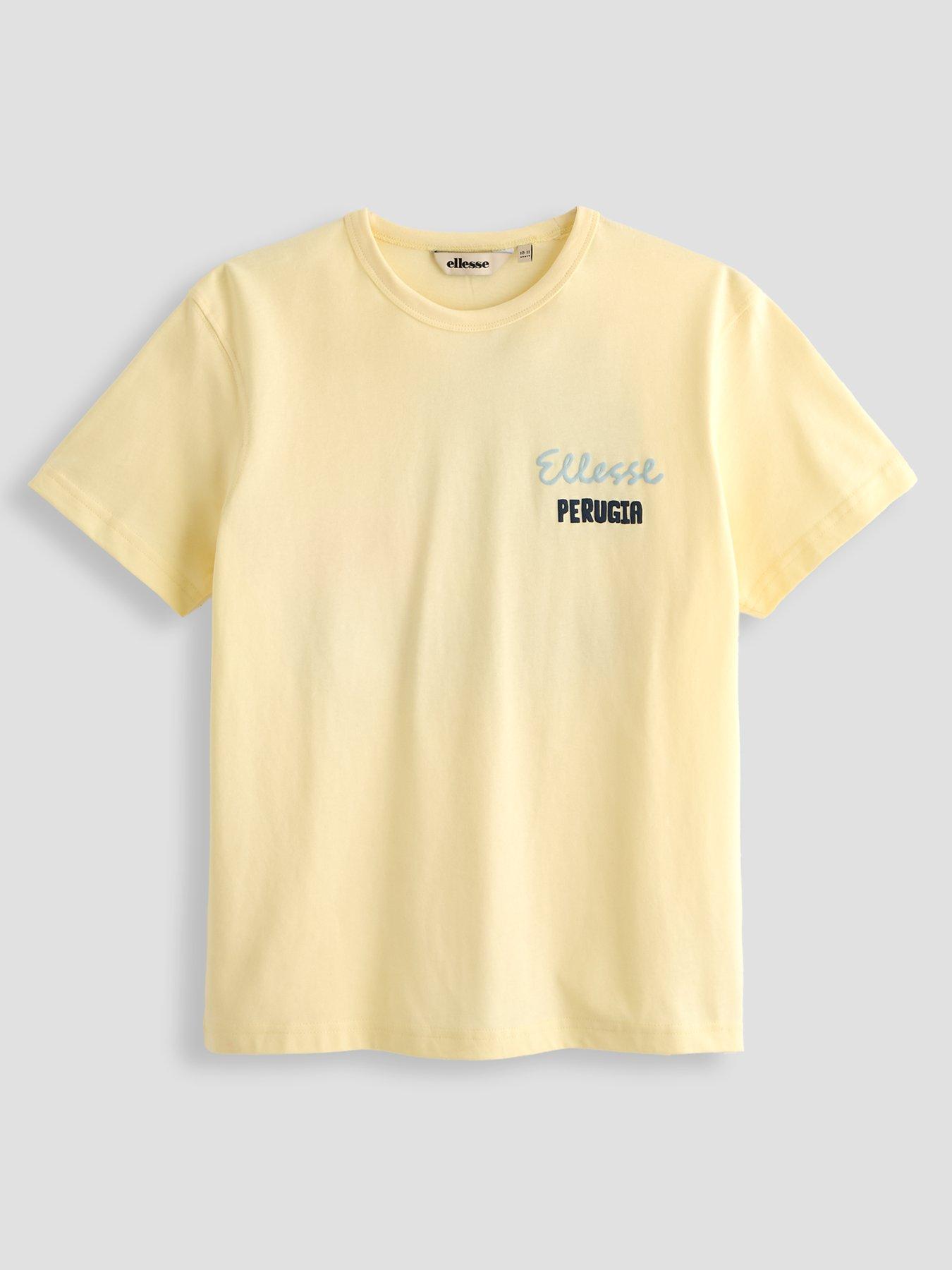 Ellesse Unisex Fruttas Tee-light Yellow