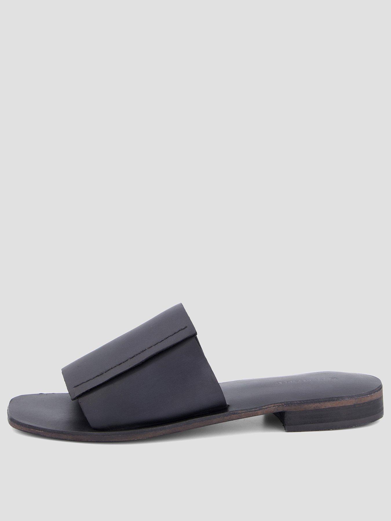 Image 2 of 7 of FREE PEOPLE Verona Slide Sandals - Black