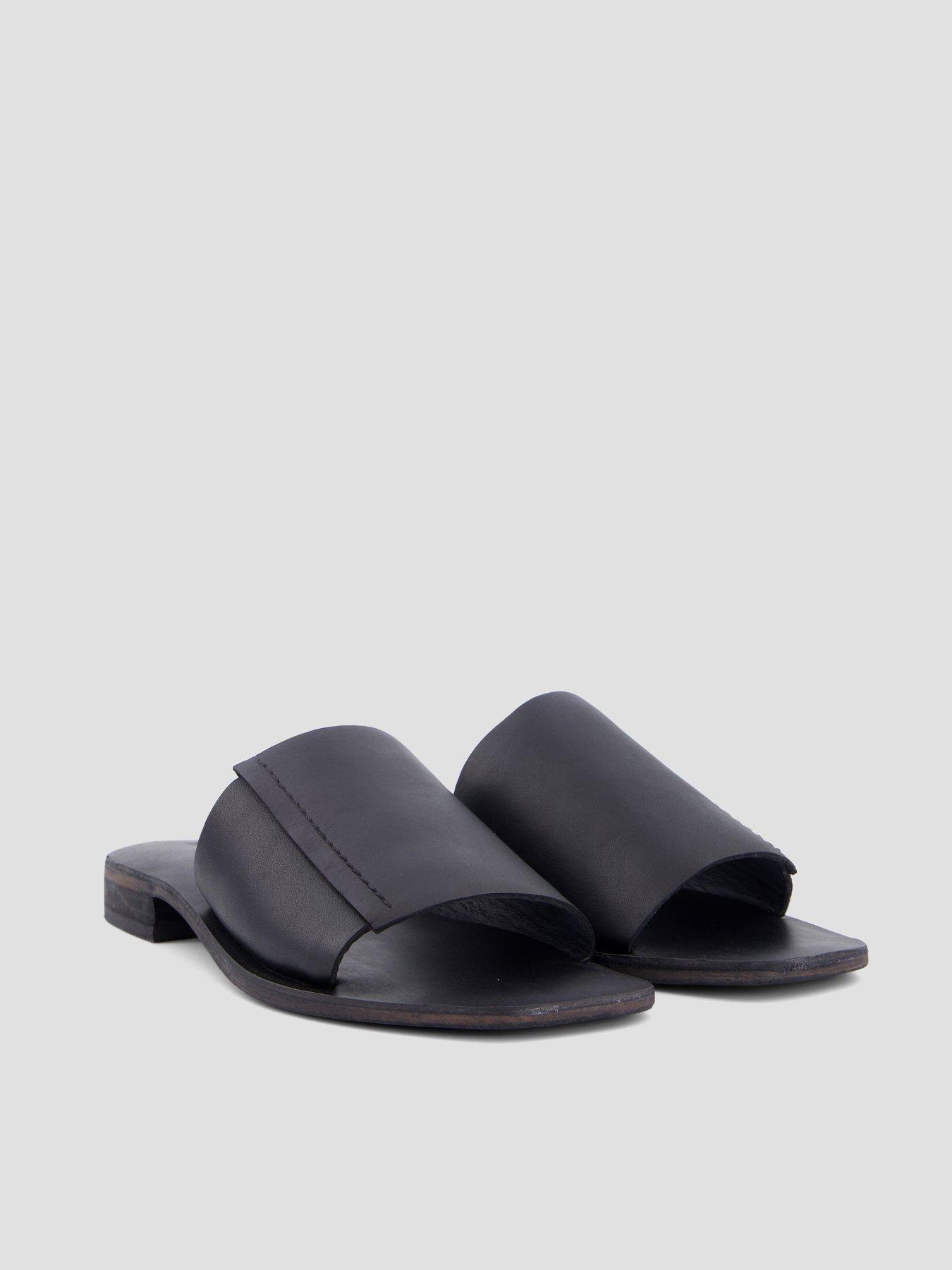Image 6 of 7 of FREE PEOPLE Verona Slide Sandals - Black