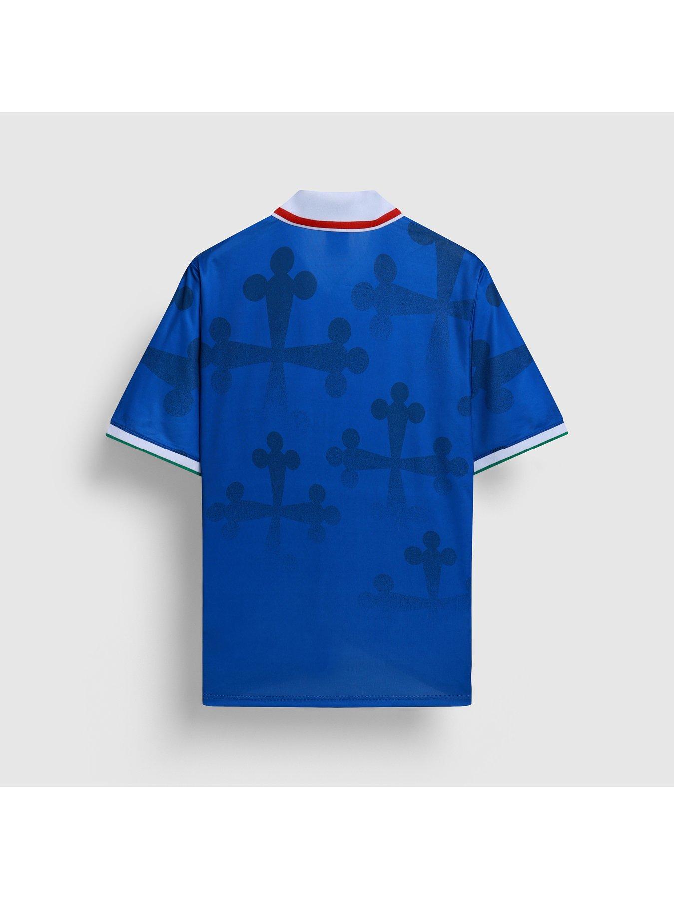 Image 2 of 2 of Umbro Mens Football Italy Jersey - Blue