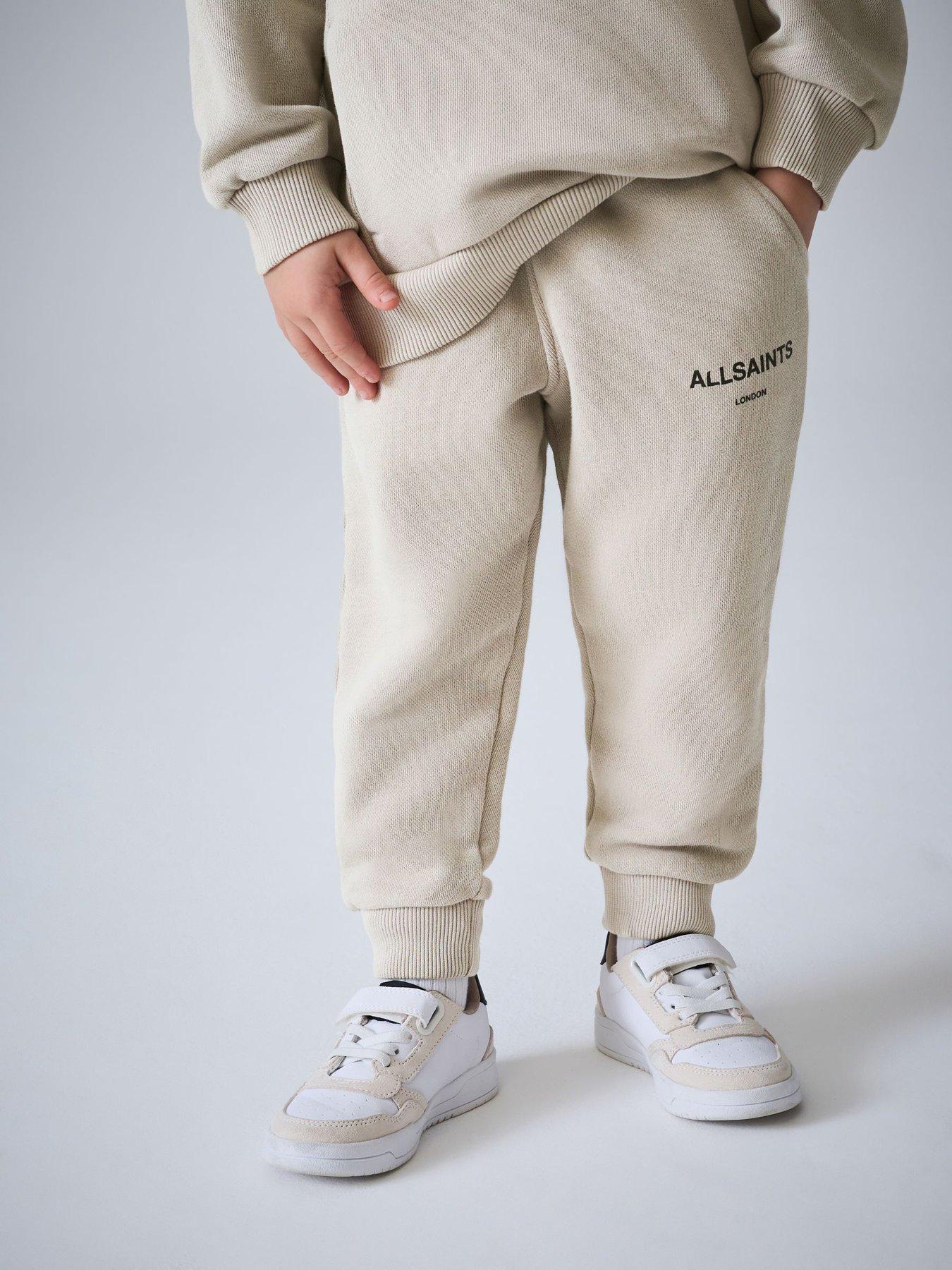 smALLSAINTS Younger Boys Logo Washed Joggers - Neutral