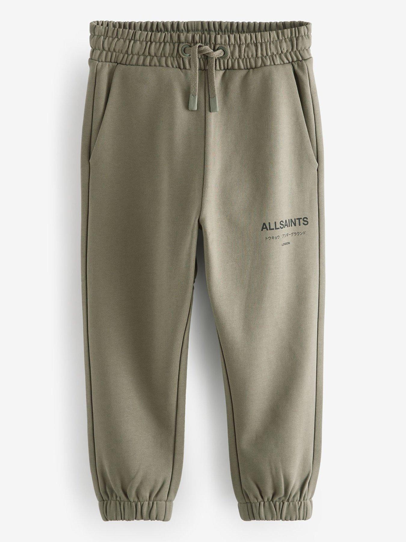 Image 2 of 7 of smALLSAINTS Boys Underground Cuffed Joggers- Green