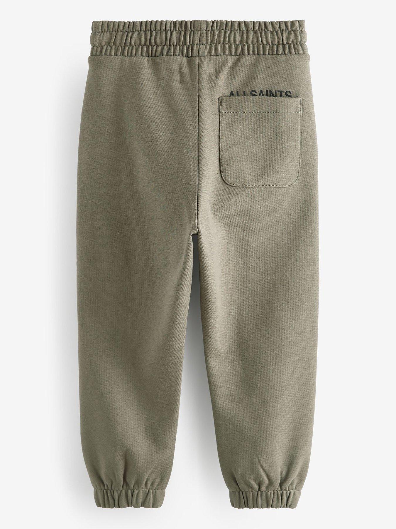 Image 3 of 7 of smALLSAINTS Boys Underground Cuffed Joggers- Green