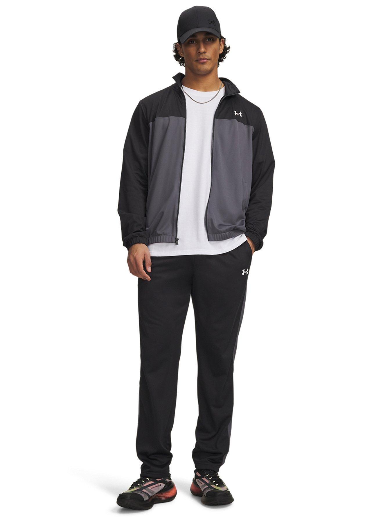 Image 1 of 4 of UNDER ARMOUR Mens Training Rival Knit Tracksuit - Black