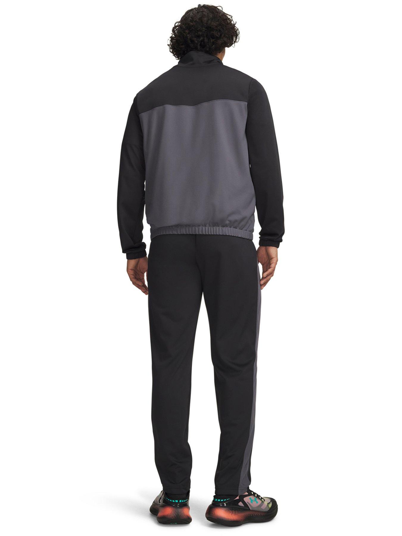 Image 2 of 4 of UNDER ARMOUR Mens Training Rival Knit Tracksuit - Black