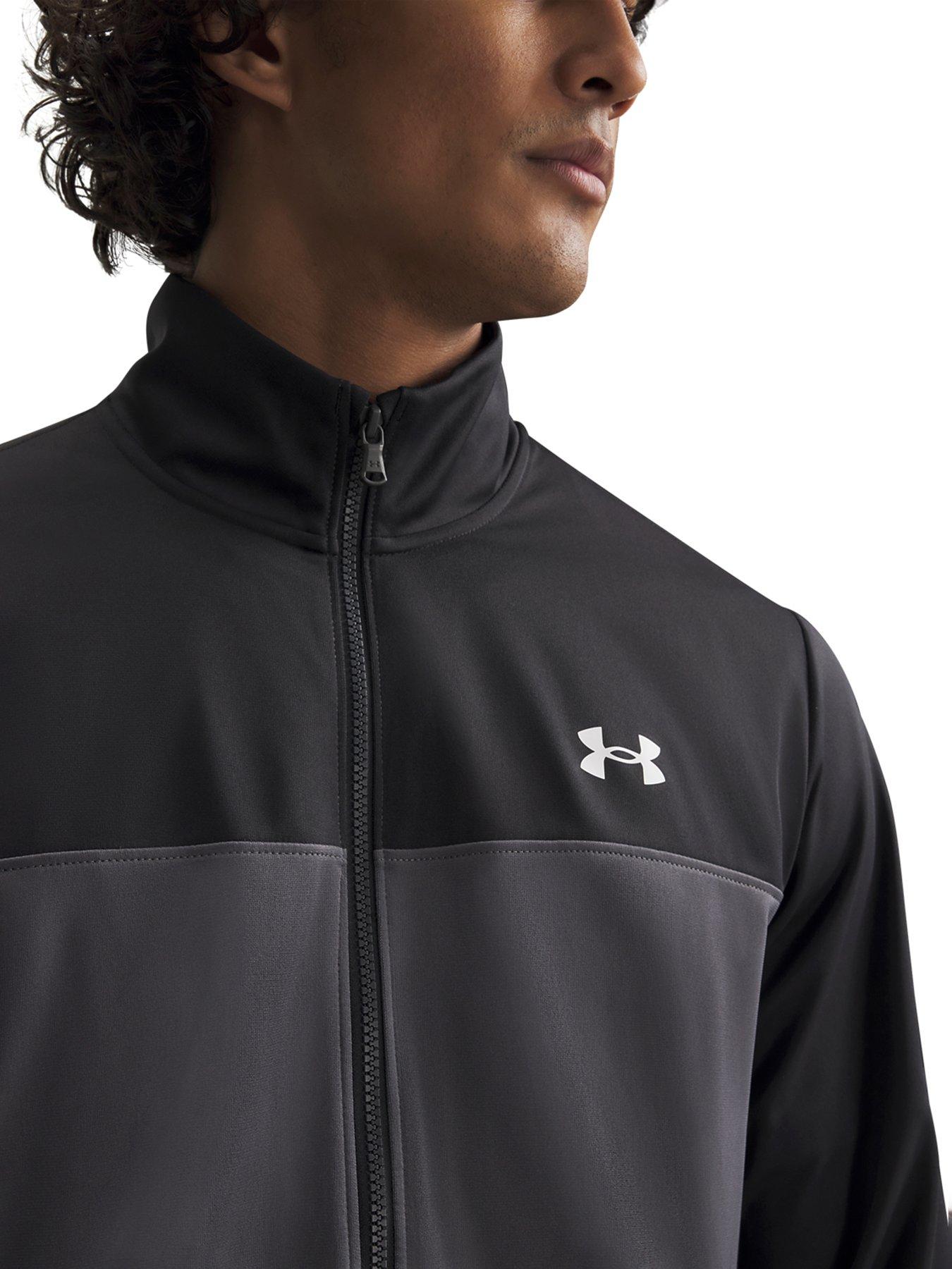 Image 4 of 4 of UNDER ARMOUR Mens Training Rival Knit Tracksuit - Black