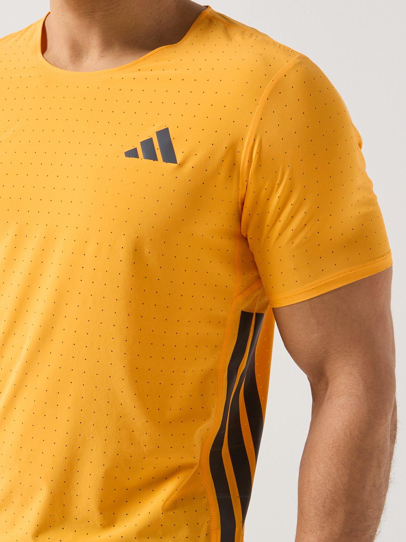 Image 5 of 5 of adidas Mens Running Adizero T-Shirt - Orange