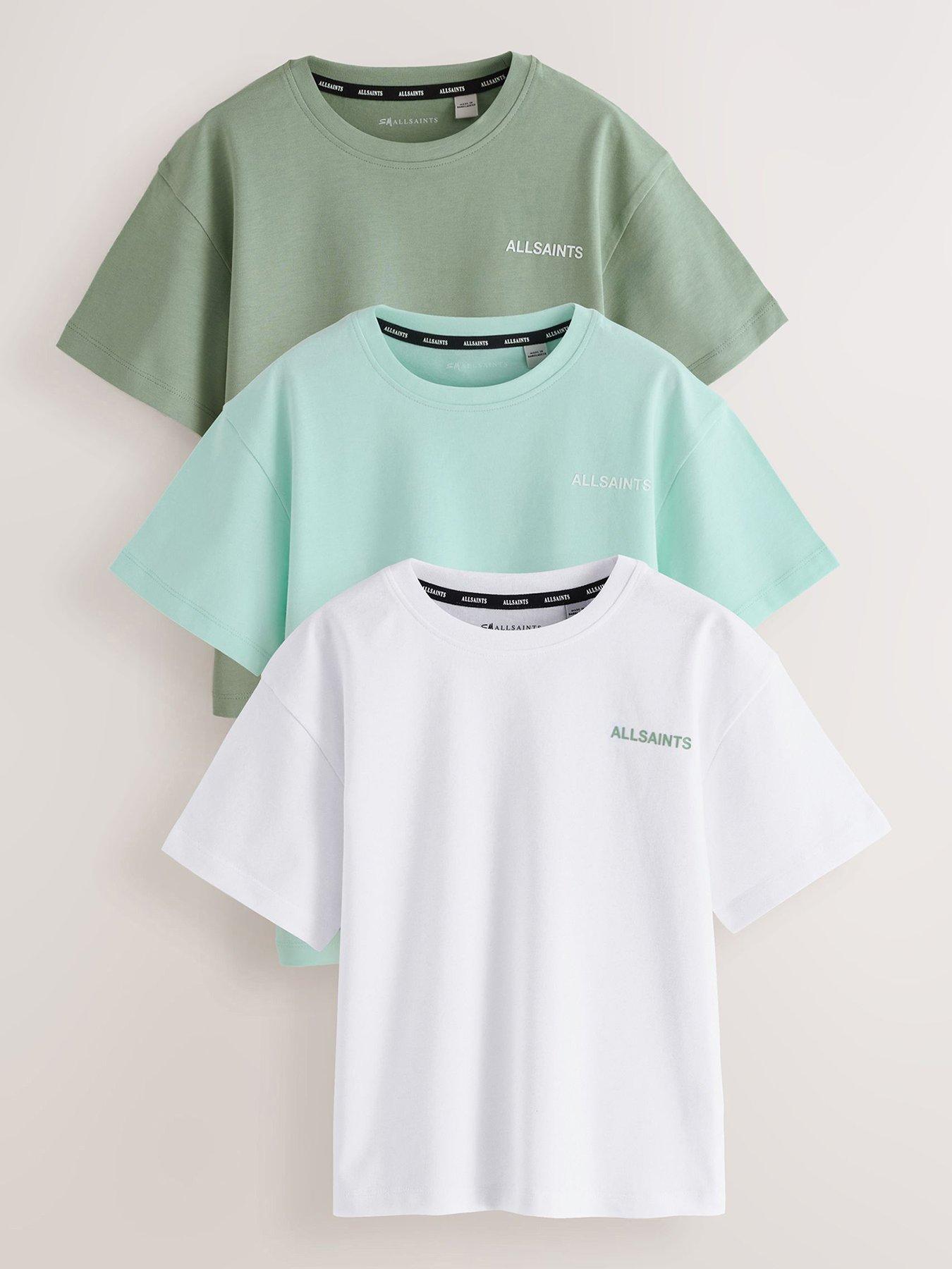 smALLSAINTS Boys 3 Pack Short Sleeved T-Shirts - Multi