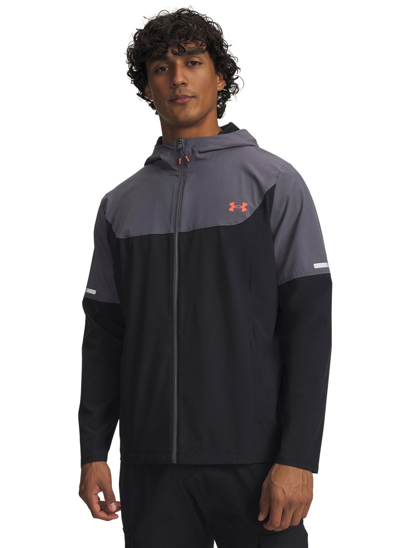 UNDER ARMOUR Mens Training Tech Utility Jacket - Black