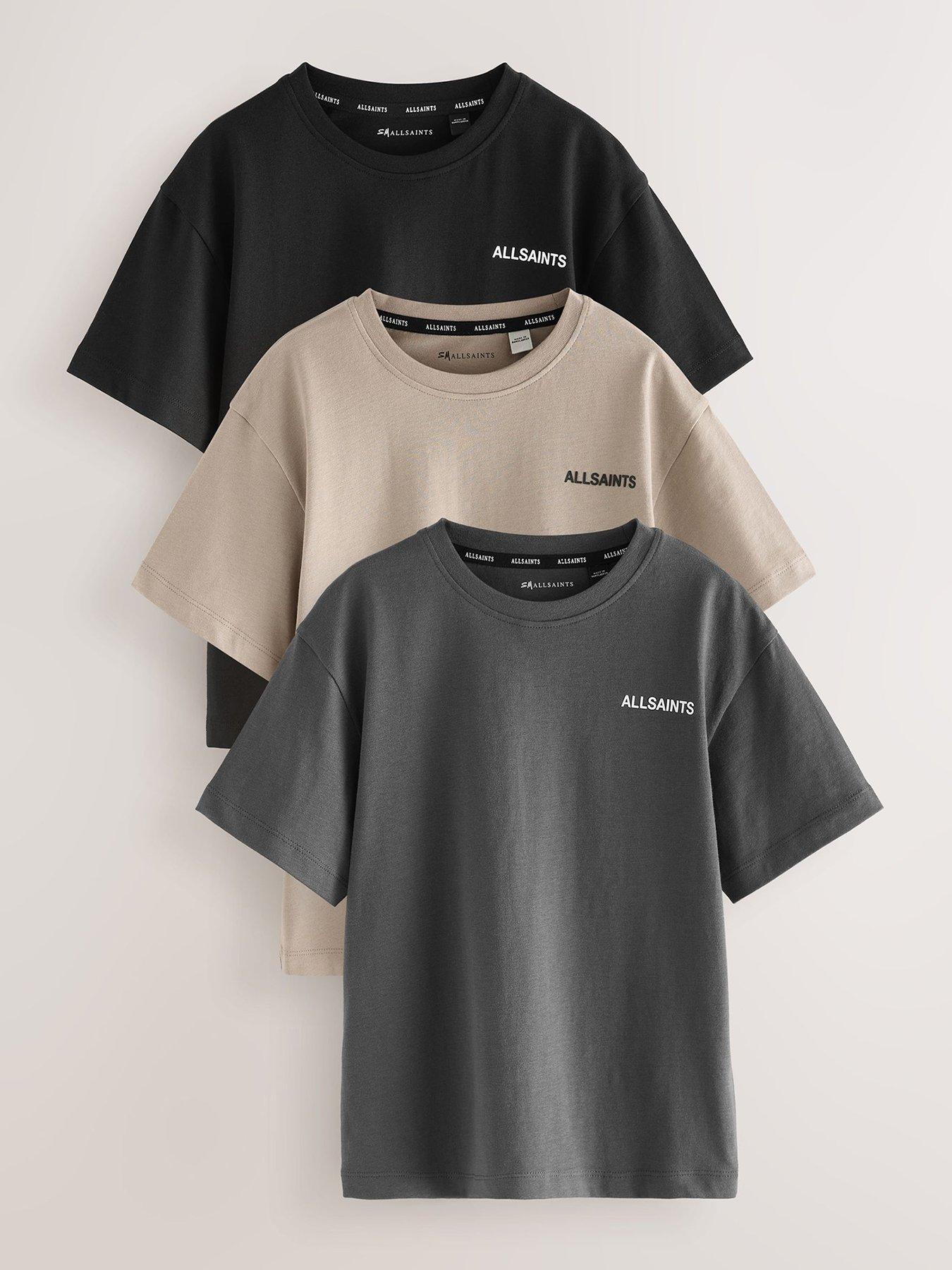smALLSAINTS Boys 3 Pack Short Sleeved T-Shirts - Multi