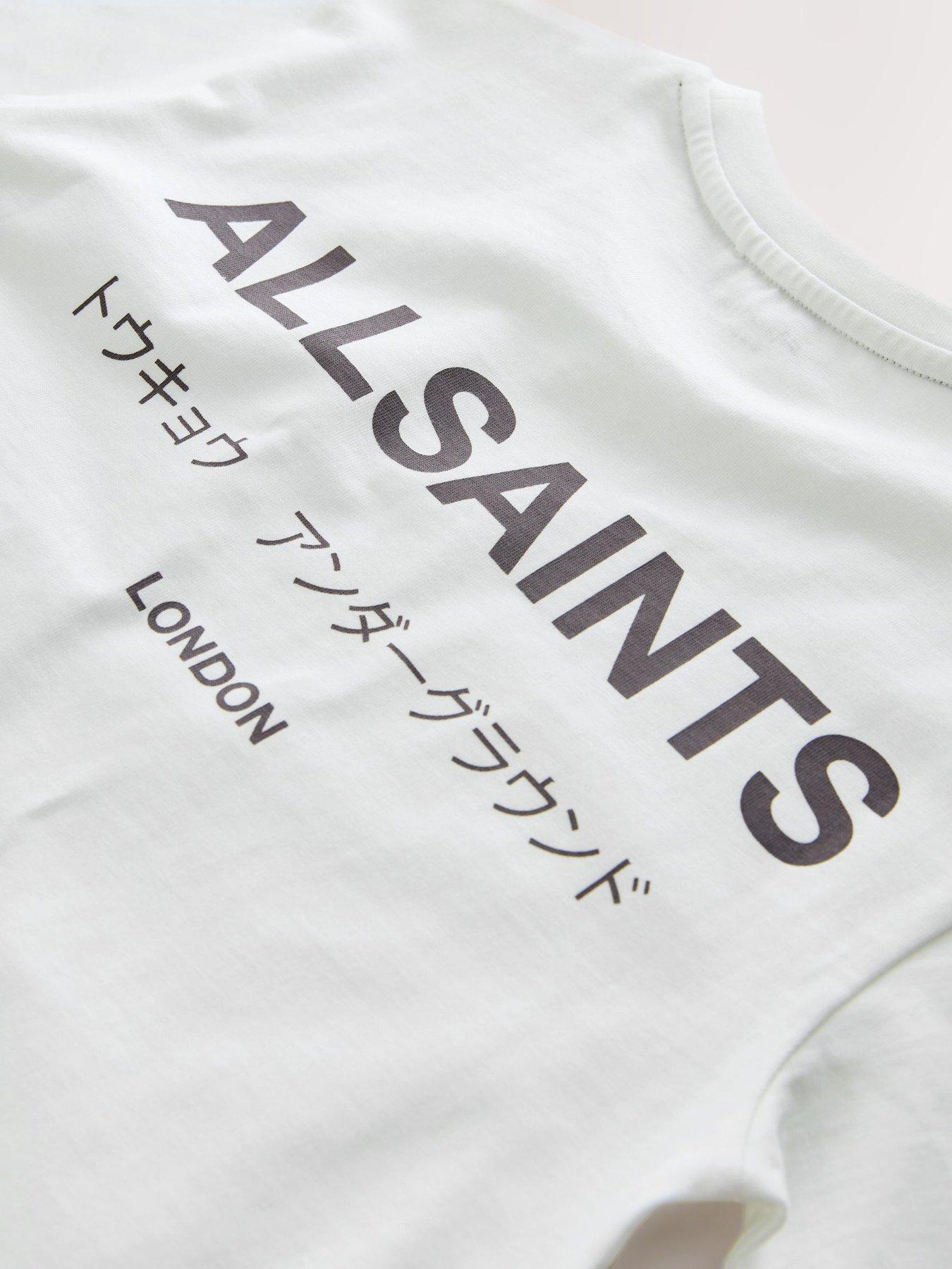 Image 5 of 7 of smALLSAINTS Boys Underground Graphic Print T-Shirt - White
