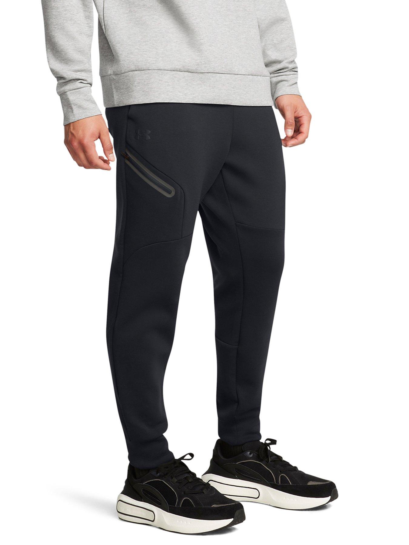 UNDER ARMOUR Mens Training Unstoppable Fleece Jogger - Black