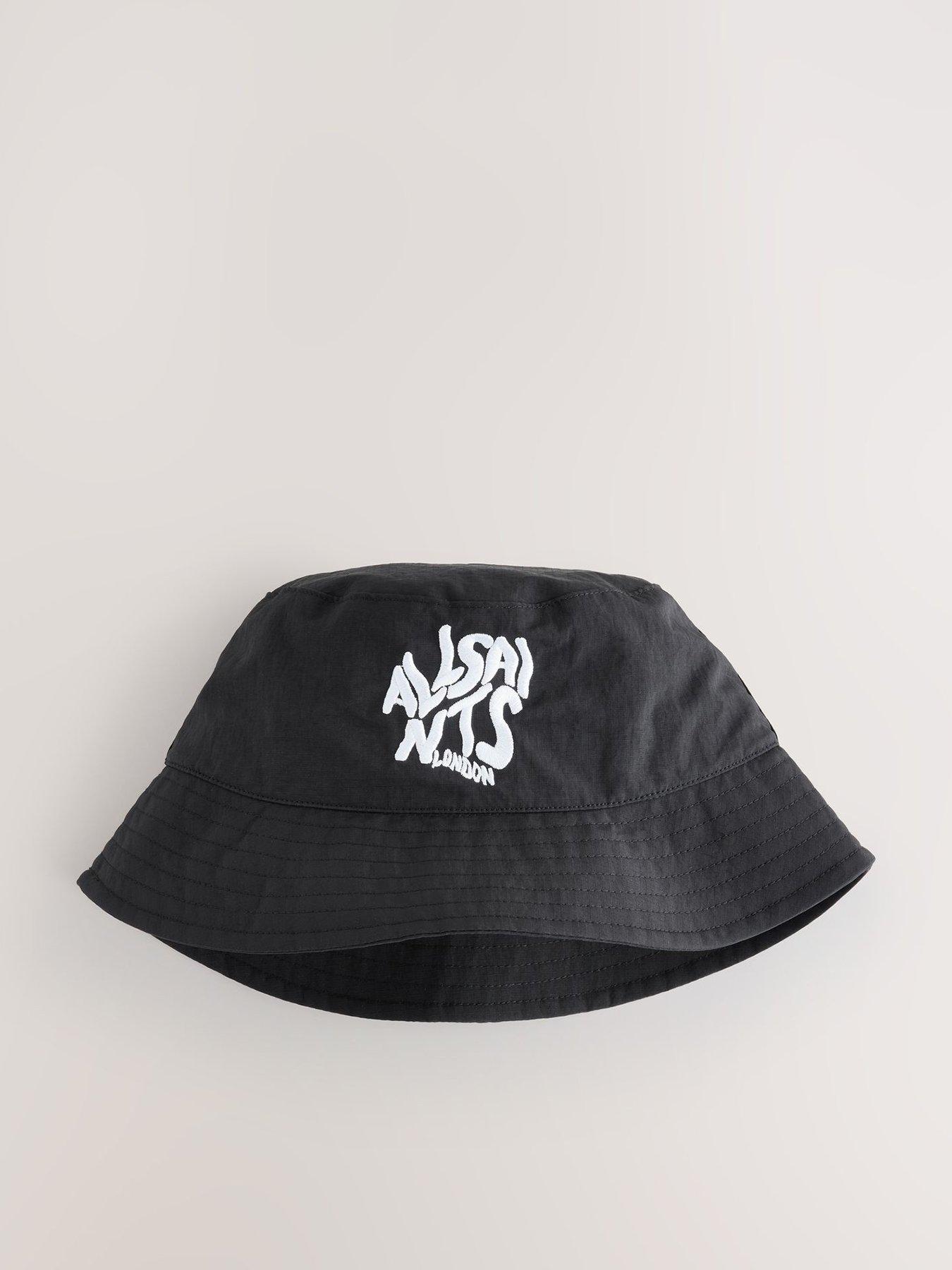 Image 1 of 3 of smALLSAINTS Older Boys Logo Bucket Hat - Black