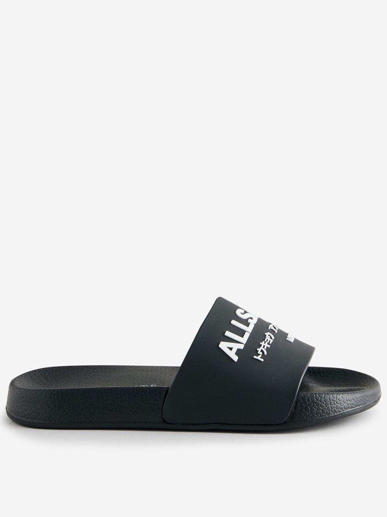 smALLSAINTS Older Boys Logo Sliders - Black