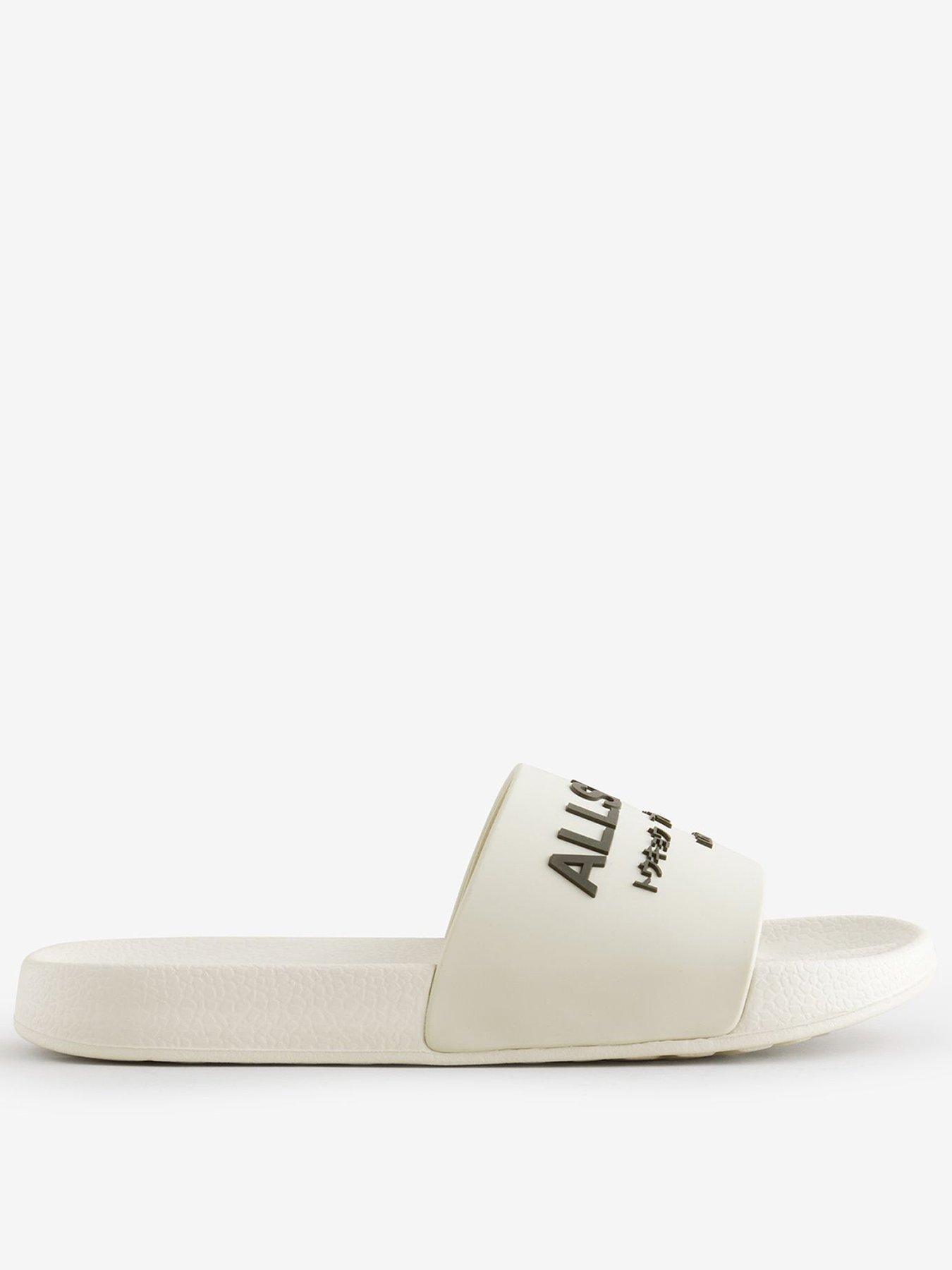 smALLSAINTS Boys Underground Logo Sliders, Neutral, Size 1 Older