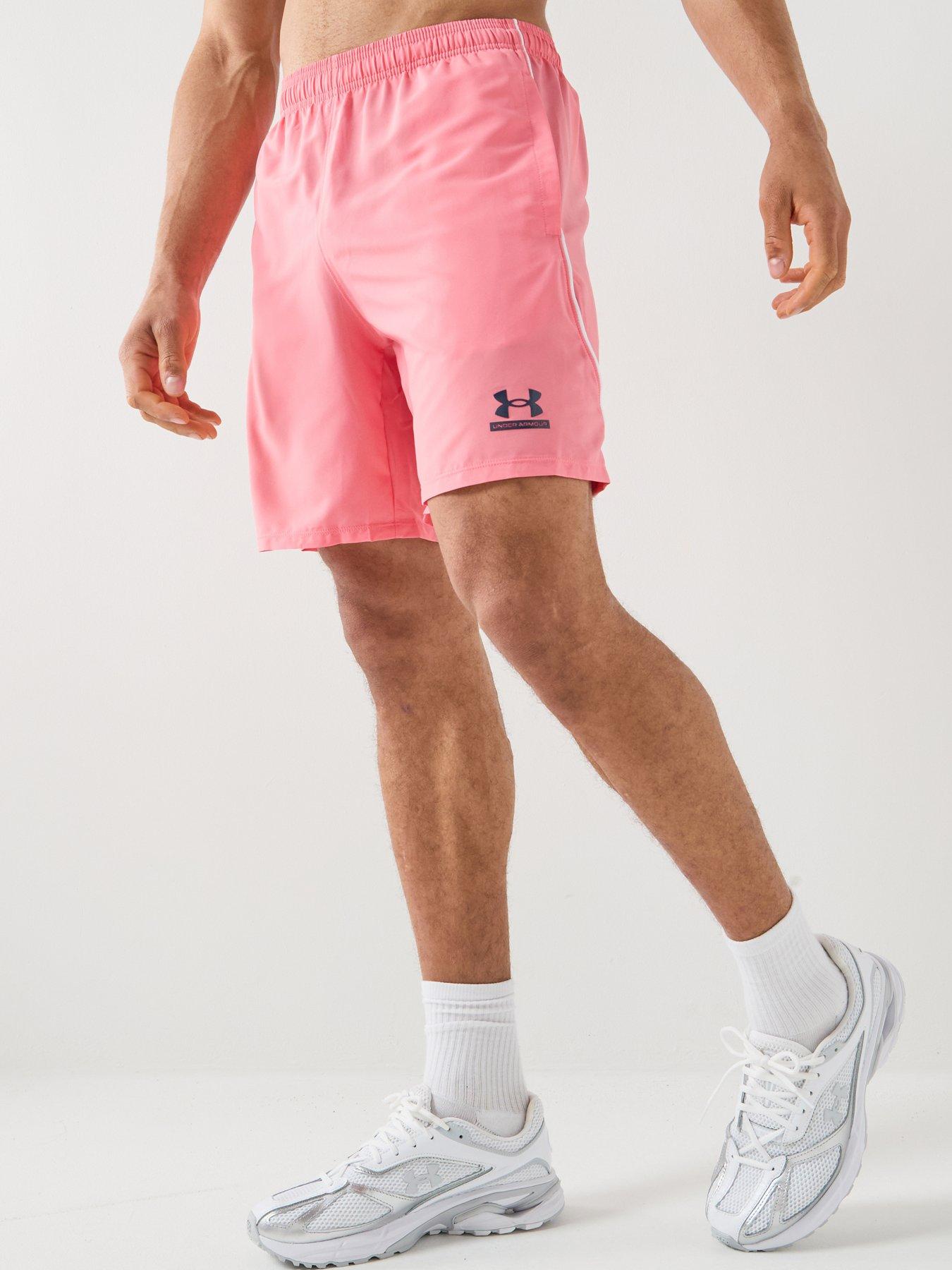 under-armour-mens-training-tech-short-pink