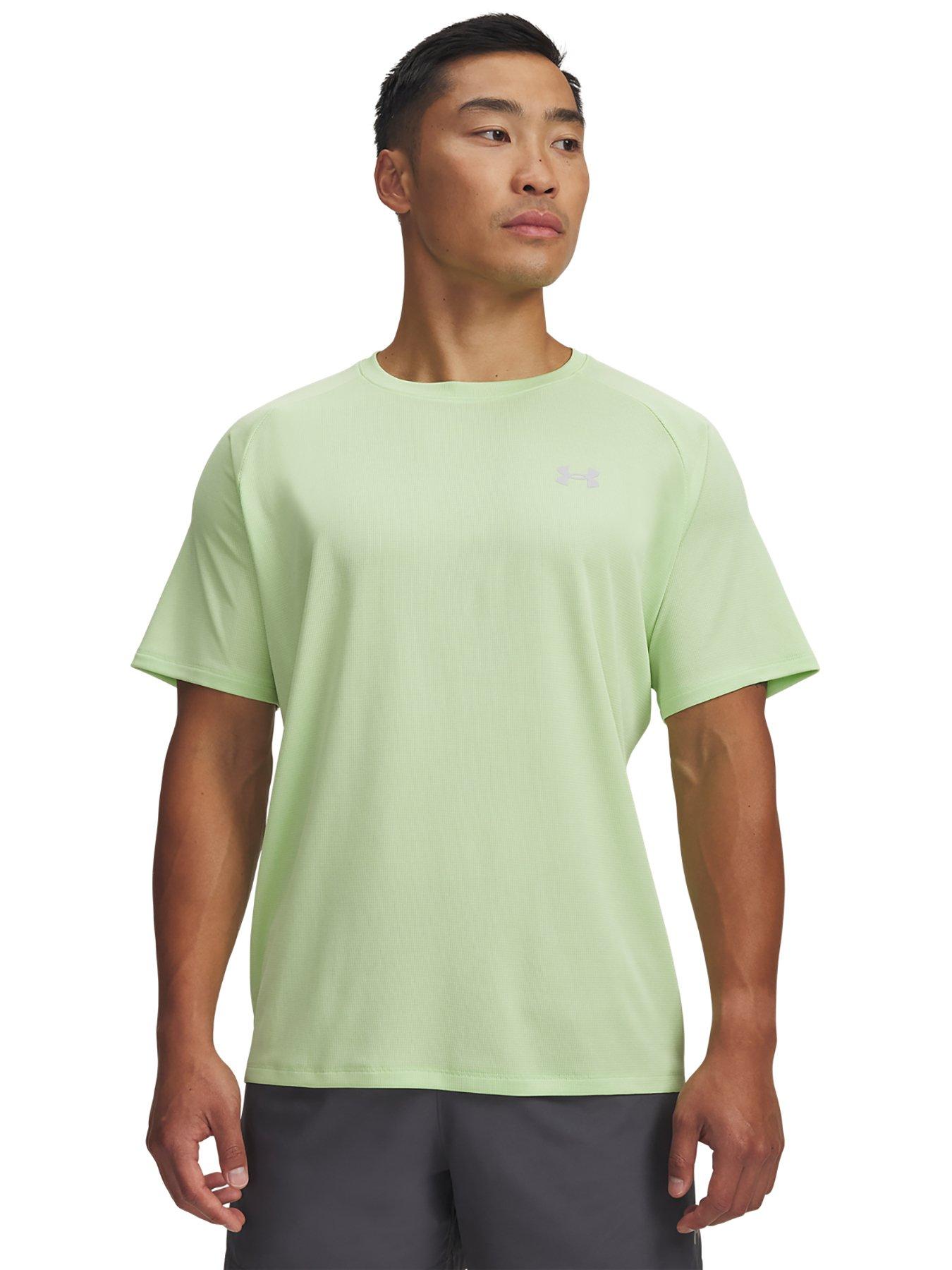 UNDER ARMOUR Mens Training Tech Short Sleeve Crew T-shirt - Green
