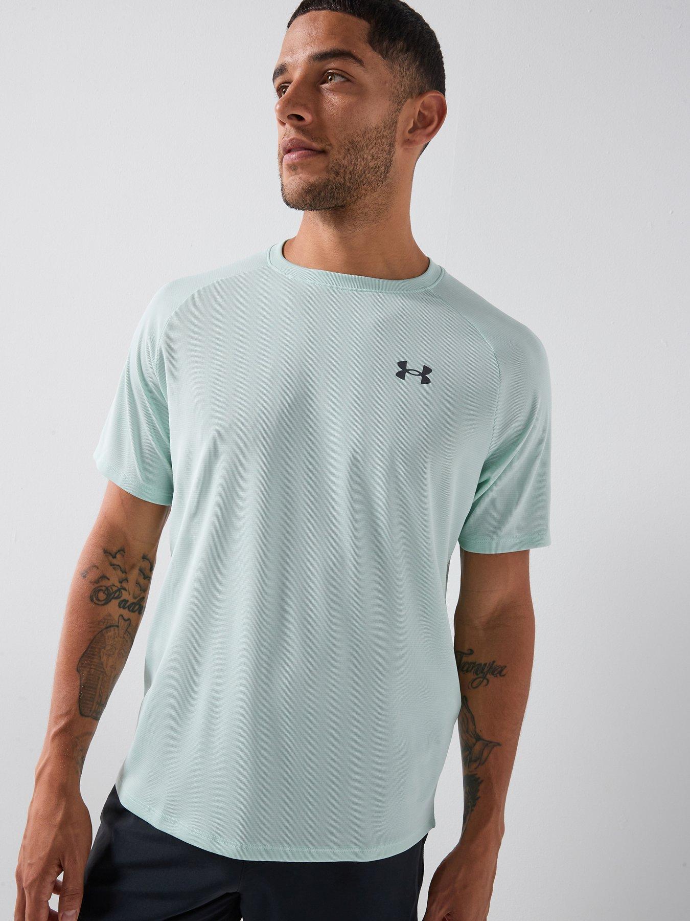under-armour-mens-training-tech-short-sleeve-crew-green