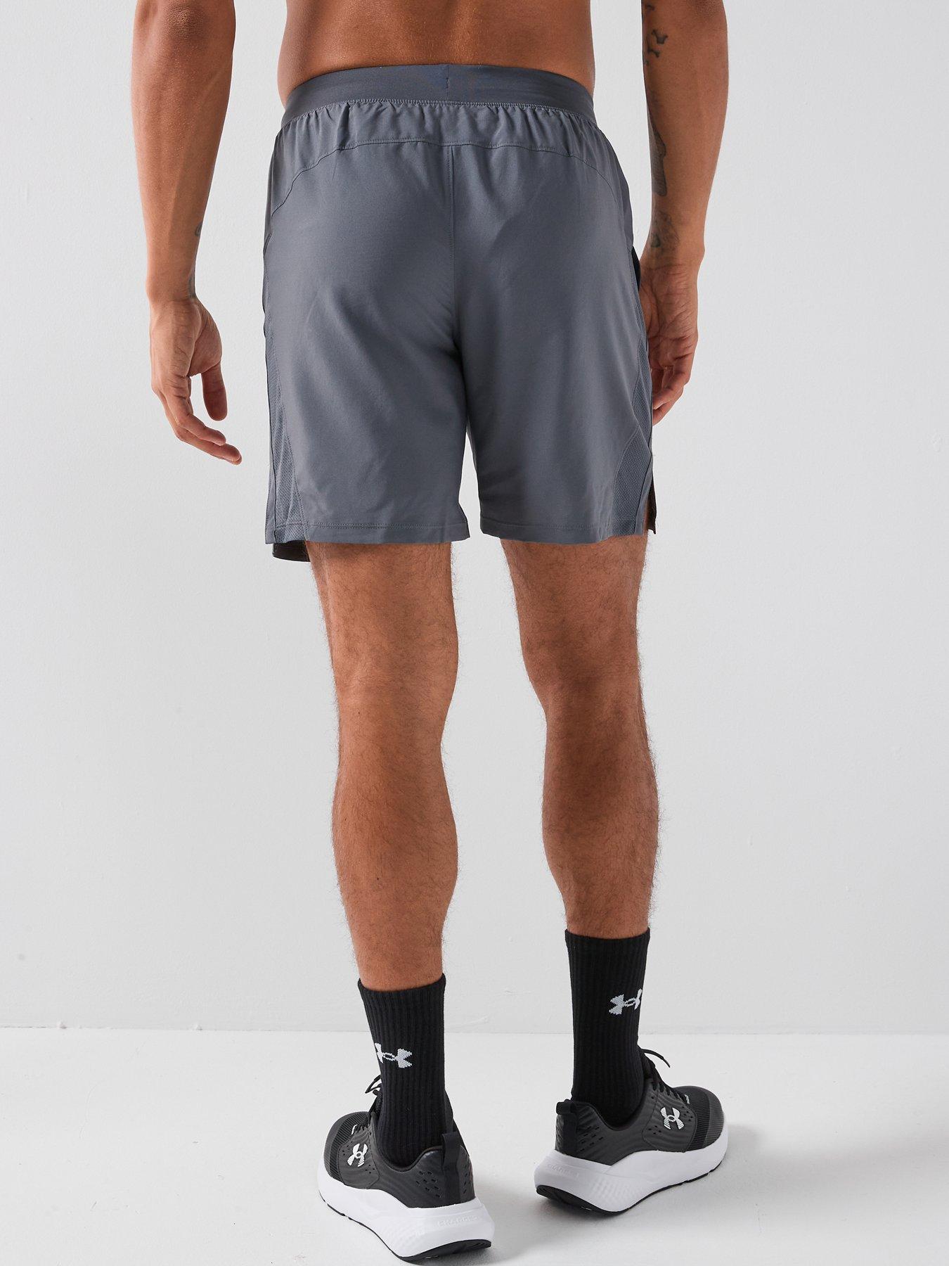 Image 2 of 3 of UNDER ARMOUR Mens Running Launch 7" Short - Grey