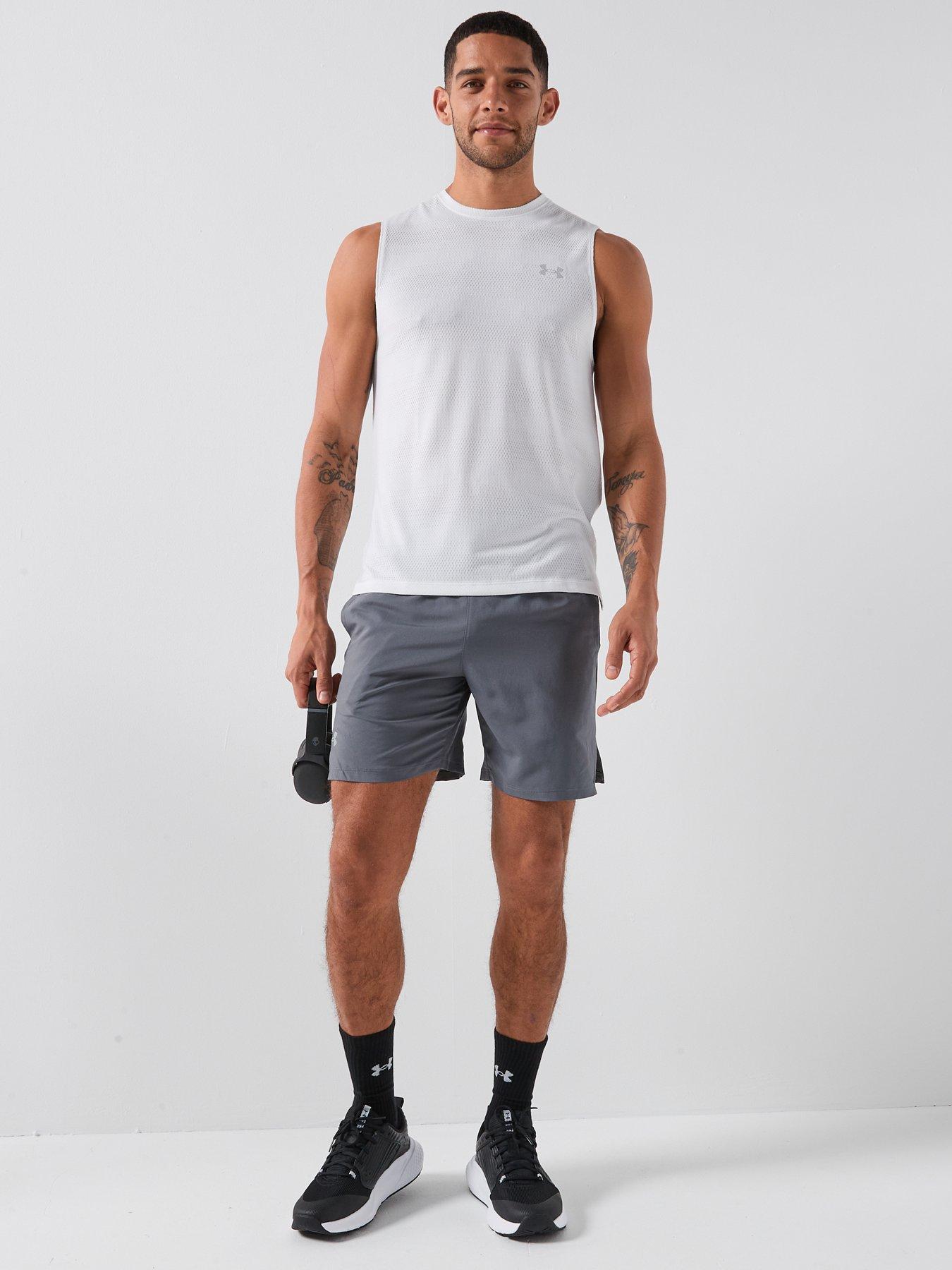 Image 3 of 3 of UNDER ARMOUR Mens Running Launch 7" Short - Grey