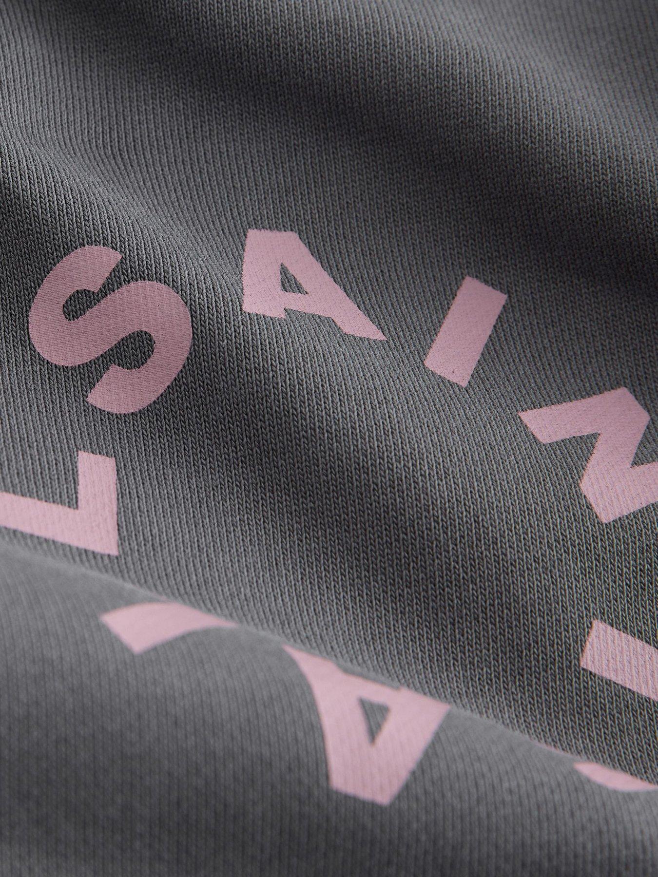 Image 4 of 7 of smALLSAINTS Boys Logo Sweat Short Set - Grey
