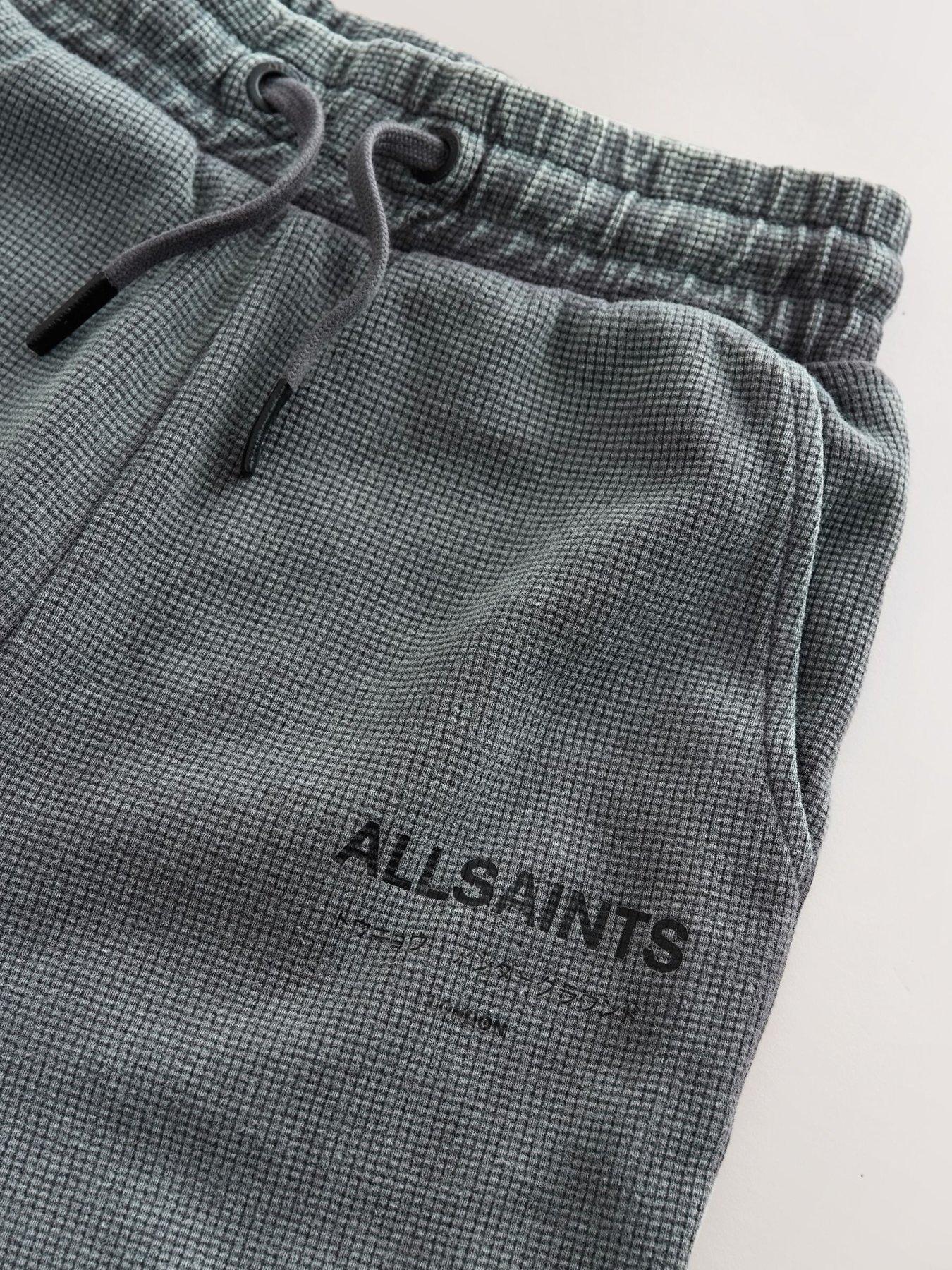 Image 5 of 7 of smALLSAINTS Older Boys&nbsp;Waffle Textured Polo T-Shirt &amp; Short&nbsp;Set - Grey