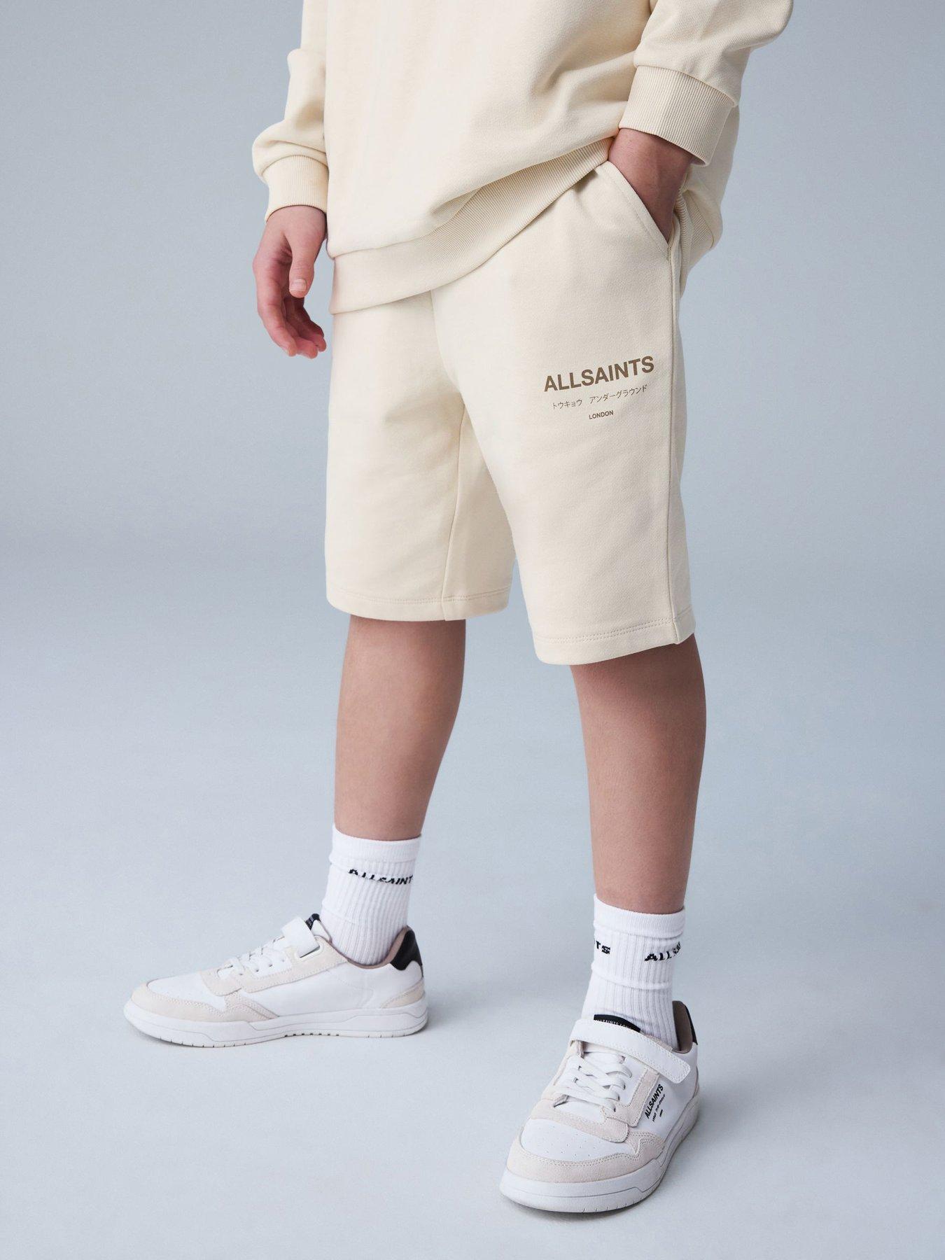 smALLSAINTS Older Boys Underground Logo Shorts - Beige
