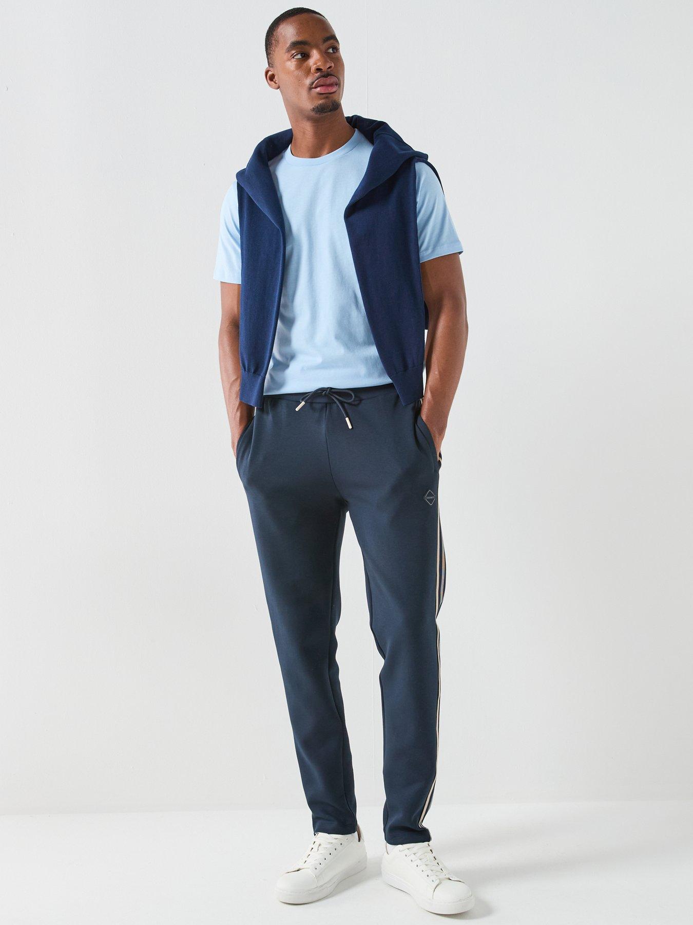 Hackett Sport Retro Tape Track Joggers - Navy | Very
