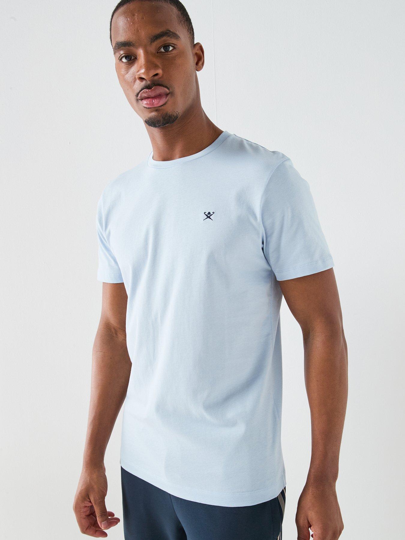 Hackett Chest Logo T-Shirt – Blue