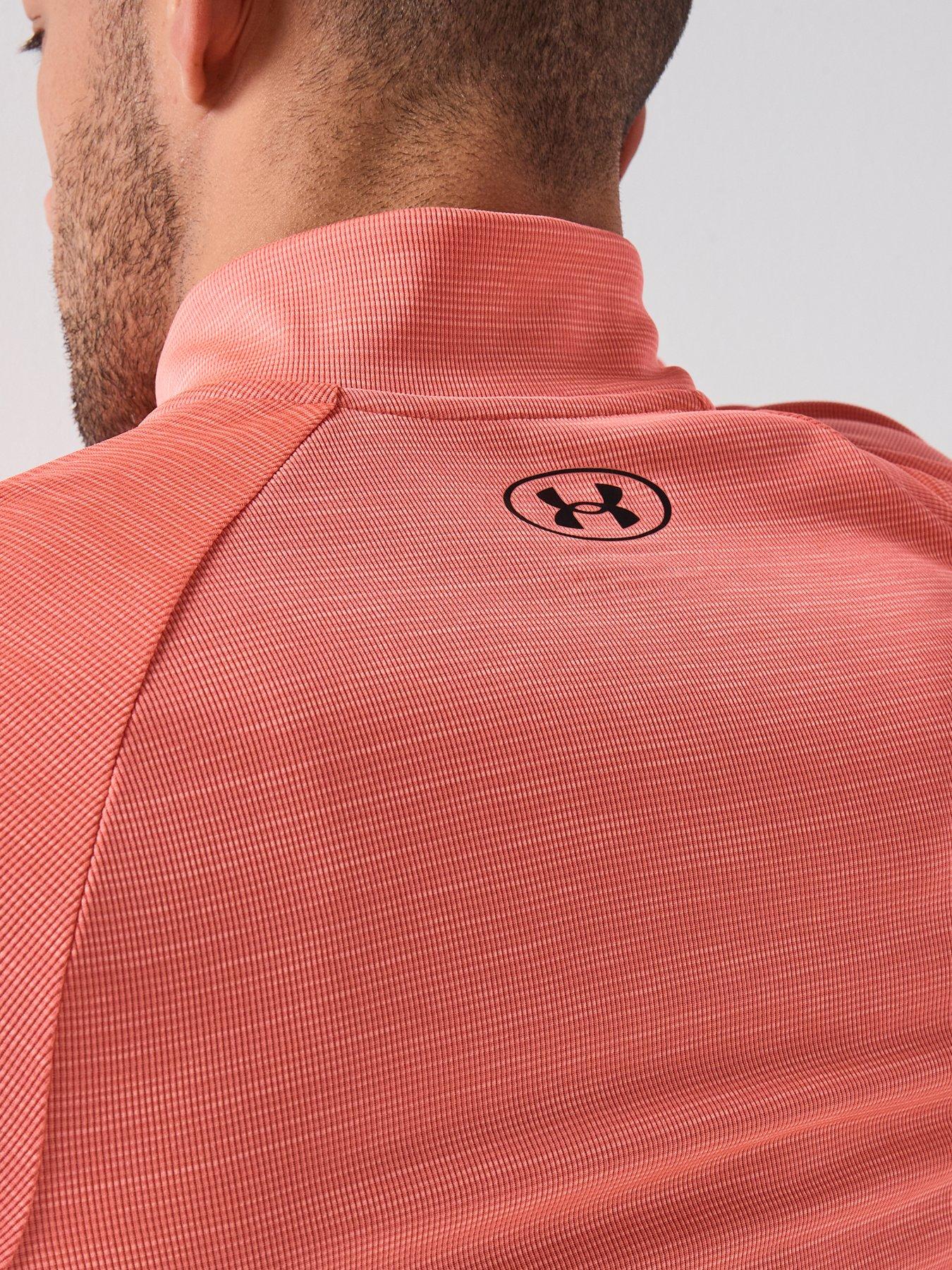 Image 5 of 5 of UNDER ARMOUR Mens Training Tech 1/2 Zip Top - Venom Red